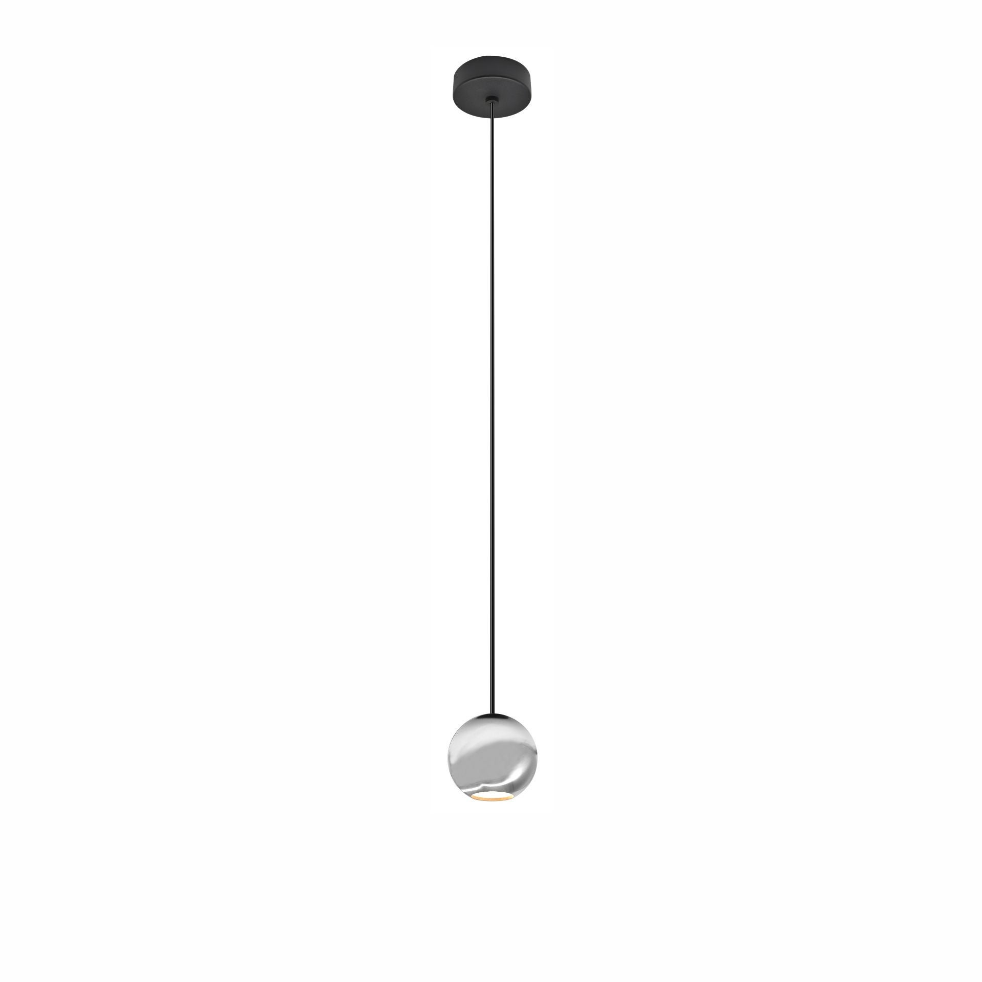Lampă suspendată Bora 8,5W 36° 3000K Argint - Iluminare LED de înaltă performanță de precizie pentru utilizare în interior - Beneito & Faure