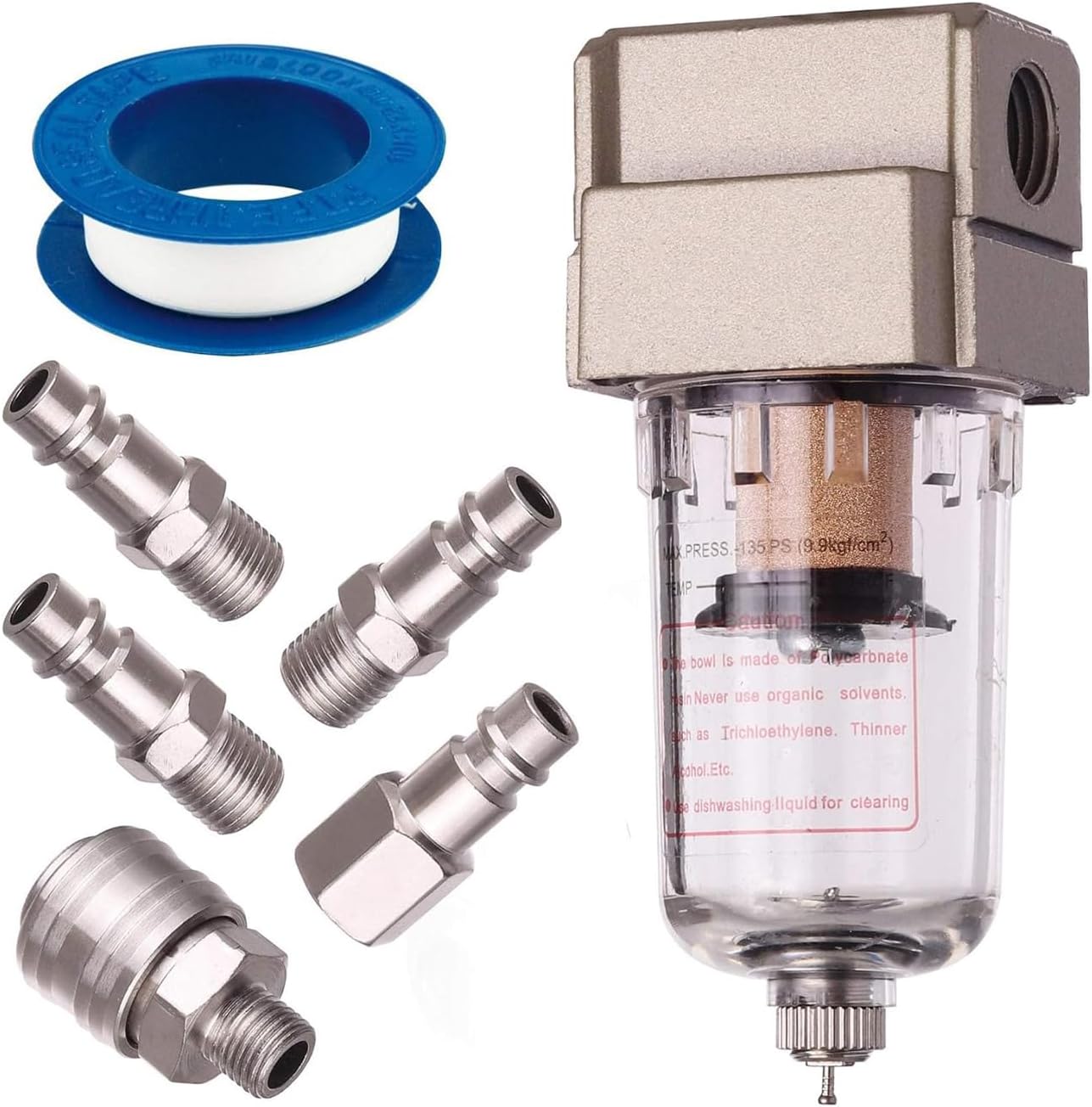 Filtr sprężonego powietrza 1/4