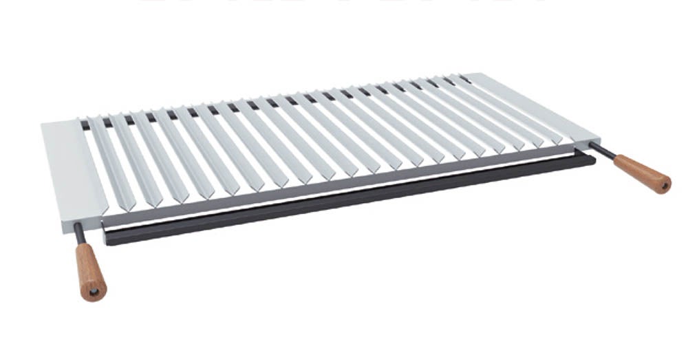 Griglia Per Barbecue In Acciaio Inox Antiaderente - 30x45 Cm, Resistente E Facile Da Pulire - Foto 2