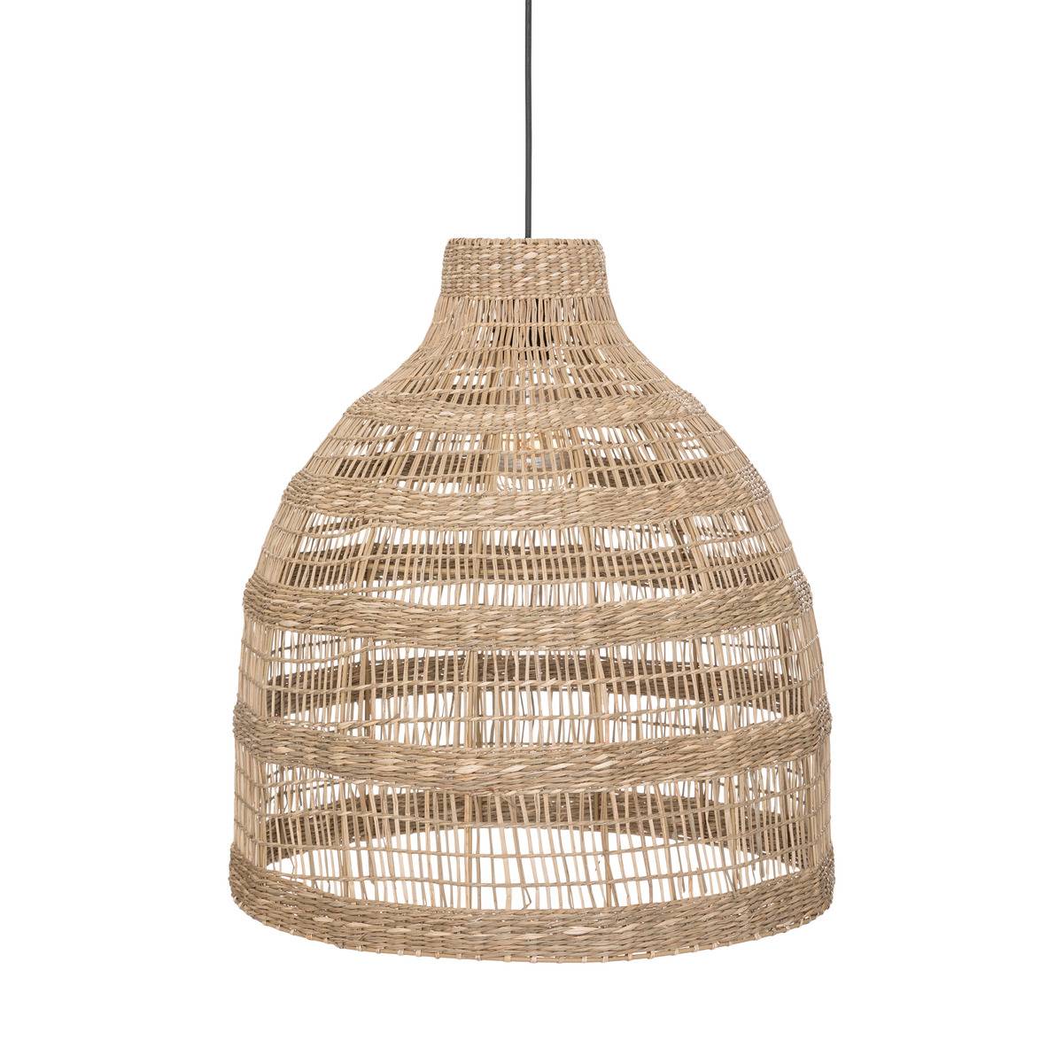 LAMPA WISZĄCA Sea view 45 cm naturalna Z WIKLINY
