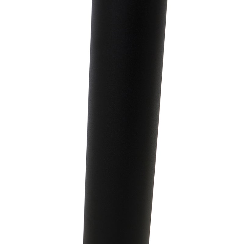 Lampada da esterno a stelo nera con globo trasparente 100 cm IP44 - Sfera - 4