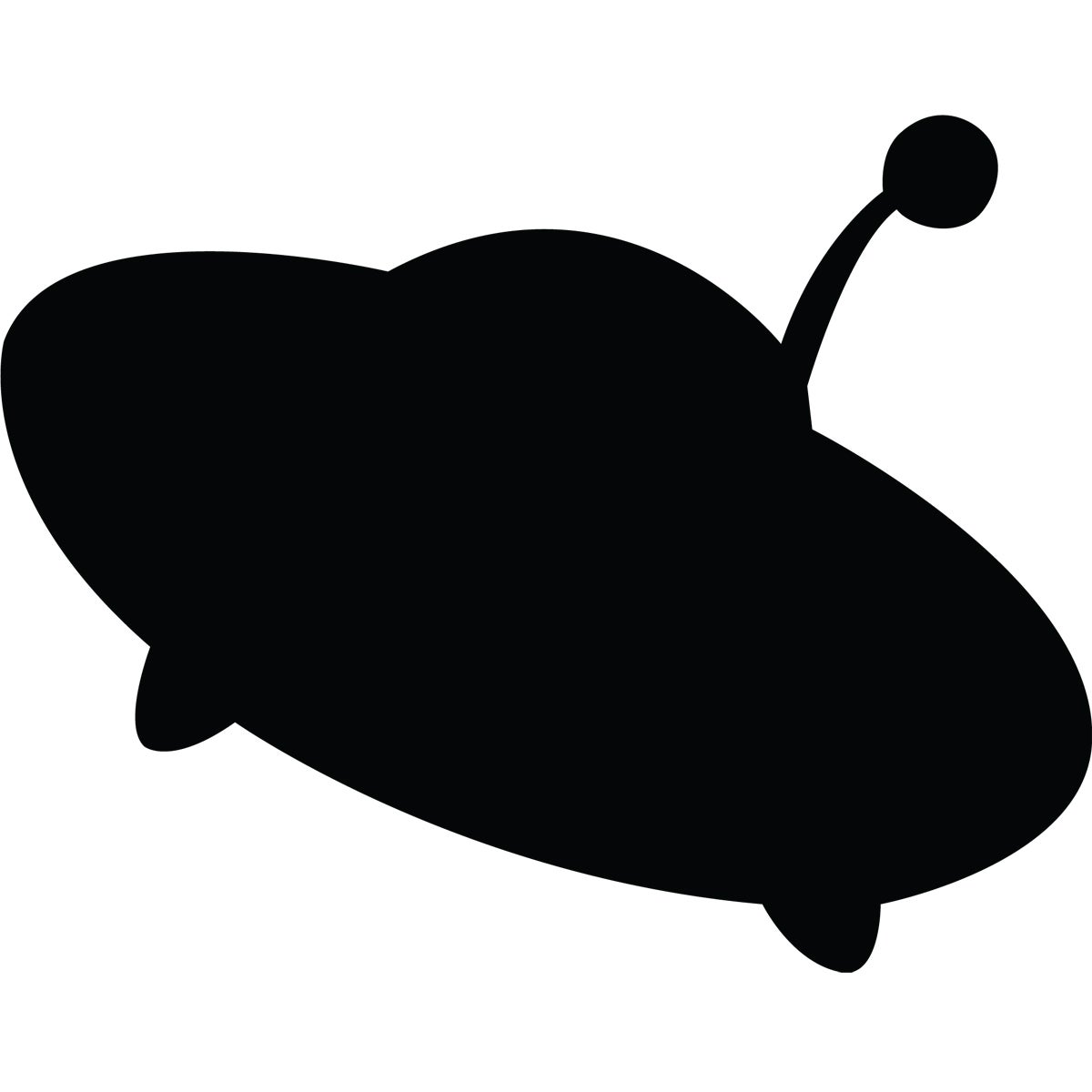 Adesivo Disco volante - Sticker adesivo - adesivi murali - 75X100cm - 4