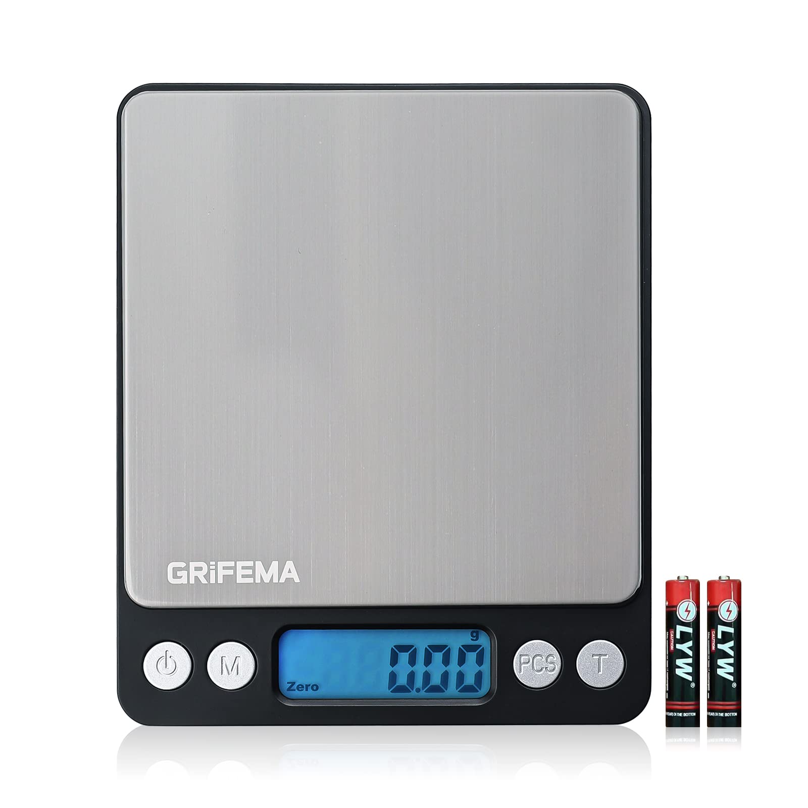 Ufesa BC1450 Bilancia Da Cucina Con Contenitore, Display LCD Retroilluminato, Funzione Tara, Fino A 5 Kg, BPA Free
