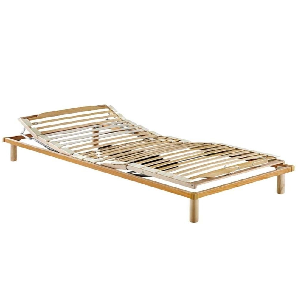 Rete una piazza e mezza elettrica in legno Master Leroy Merlin