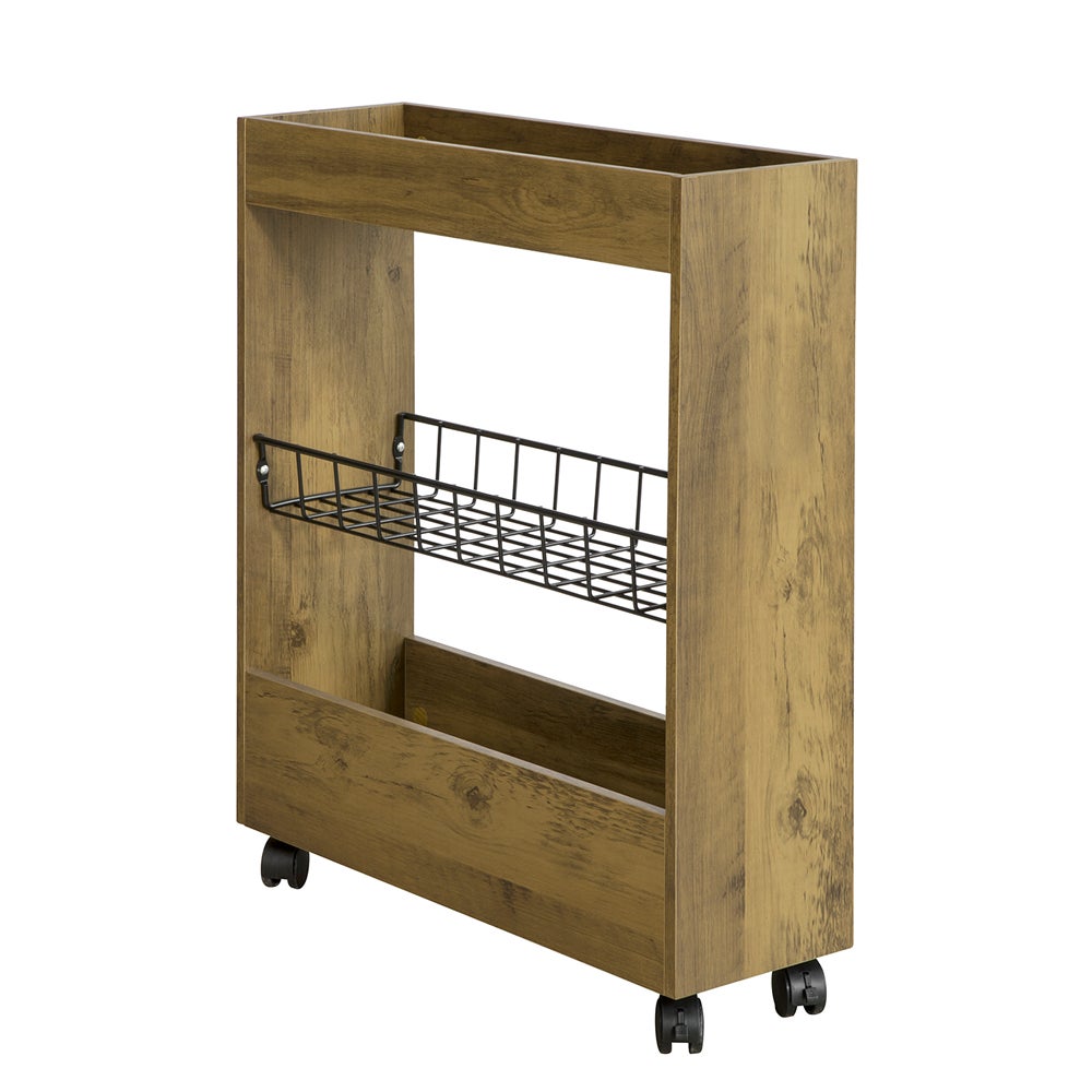 SoBuy Meble łazienkowe Kolor drewna 60x20x70cm Funkcjonalny BZR46-N