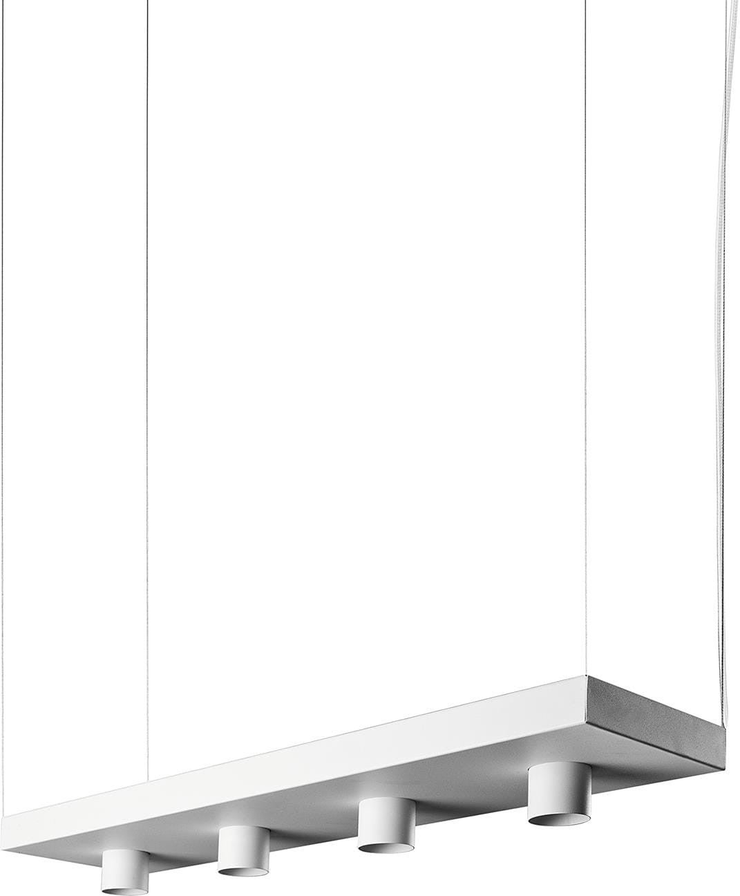 Lampa wisząca Plant biała 4xGU10x35W wym: 160 x 80 x 22 cm metal Nowodvorski Lighting