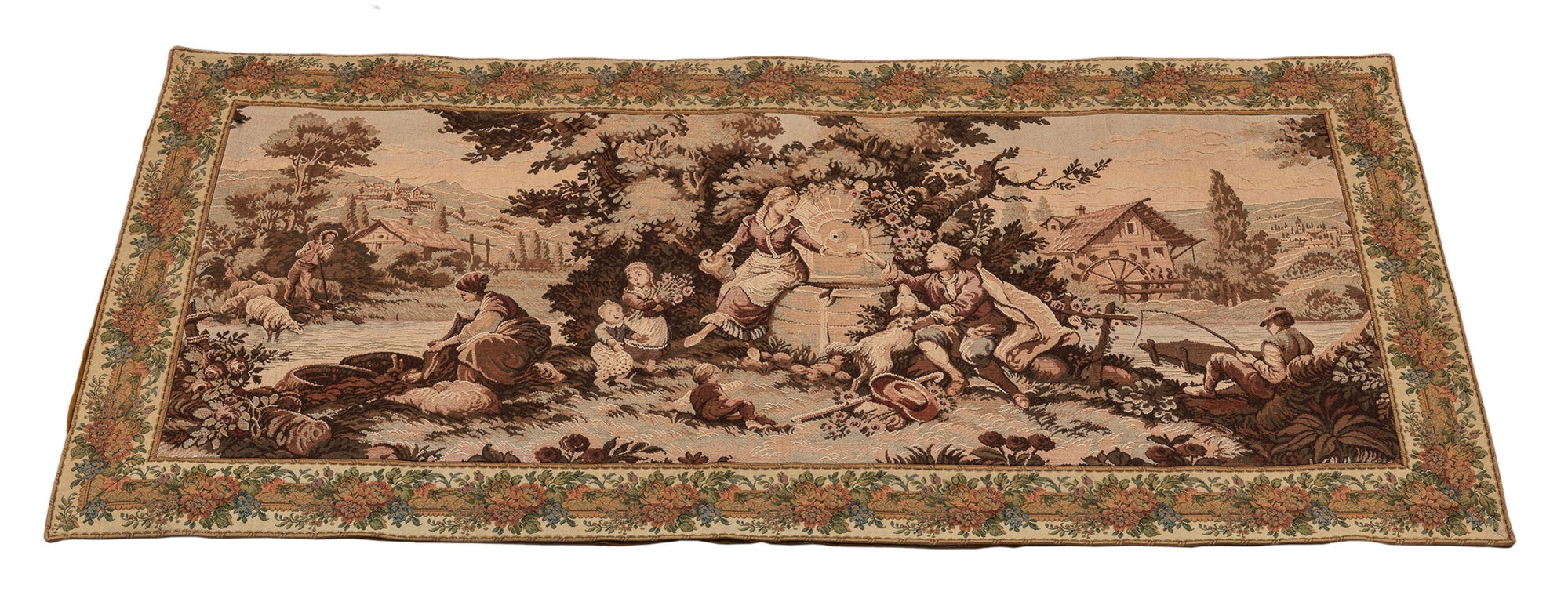 Gobelin / Aubusson (Wykończony ręcznie) 180x85 cm