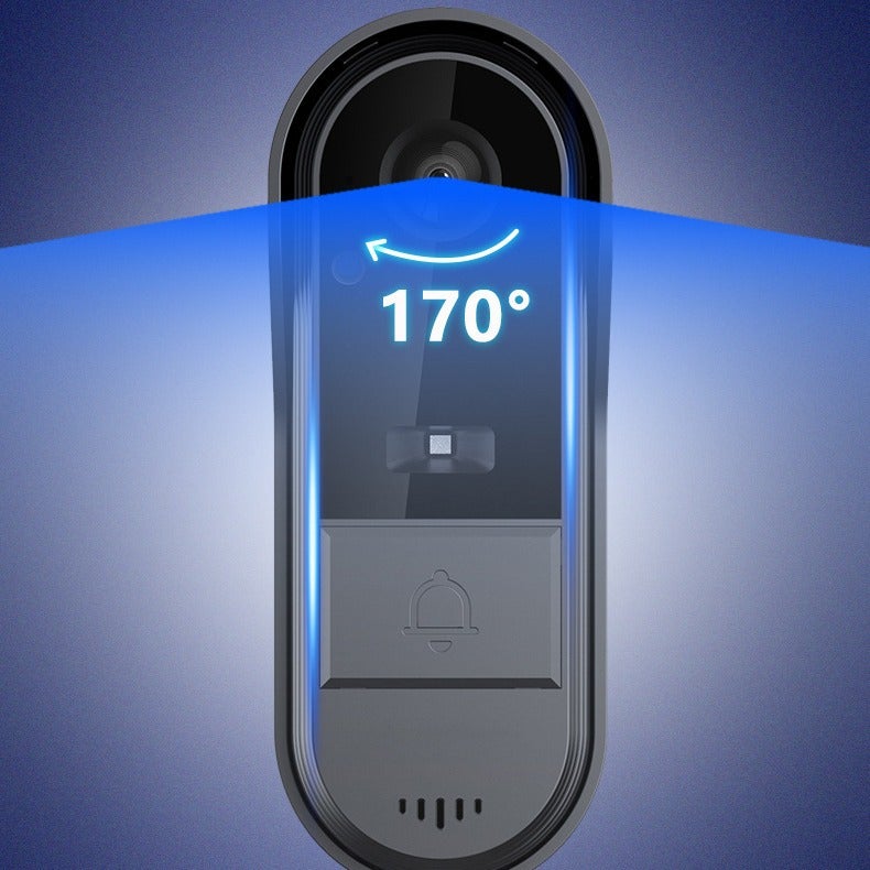 Videocitofono intelligente M15S con occhio di gatto, wireless per casa ...