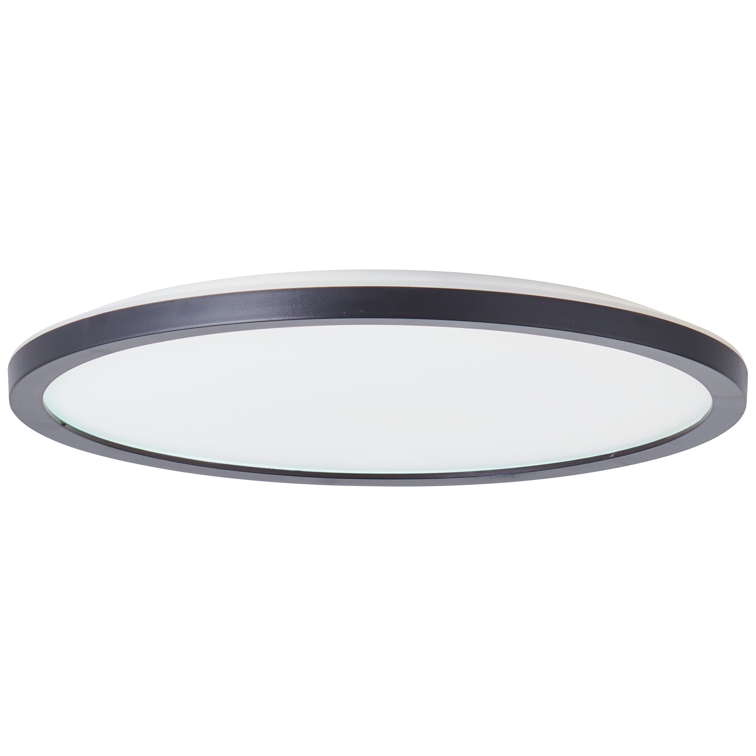 Brilliant Brennan LED lampa natynkowa 30cm 4000K czarny/biały metal/czarny plastik 17,5W LED zintegrowana