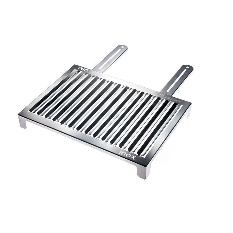 Griglia Per Barbecue In Acciaio Inox Rettangolare 40x30 Cm Circa - Antiaderente Lavabile In Lavastoviglie