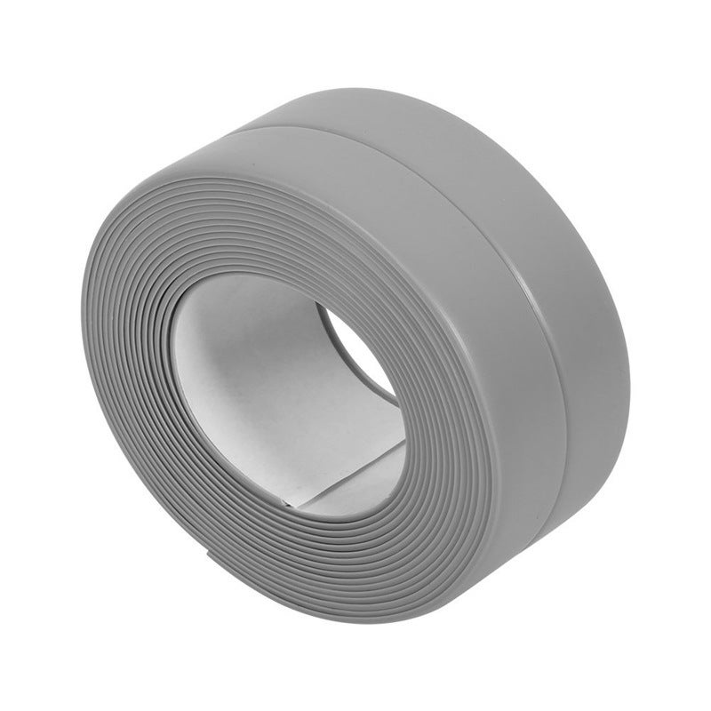 Szara samoprzylepna elastyczna listwa przypodłogowa, 3,2 m x 38 mm samoprzylepna listwa przypodłogowa z PVC, elastyczna samoprzylepna listwa przypodło