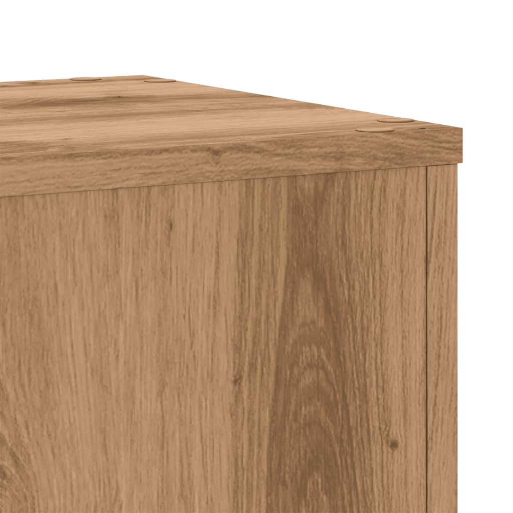 Maison Exclusive - Supports pour plantes 2 pcs chêne artisanal bois ingénierie - 8
