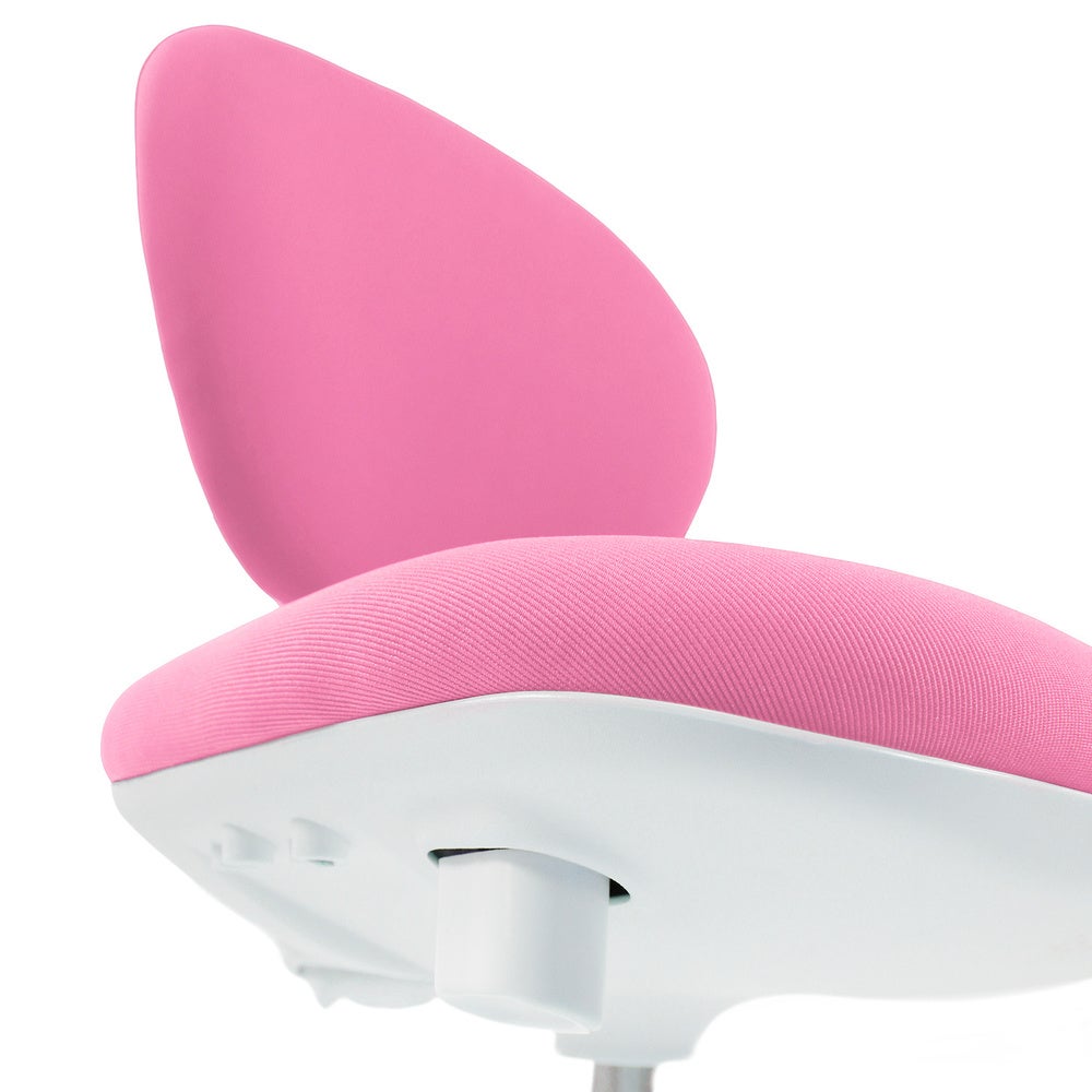 Sedia per bambini / Sedia da scrivania per bambini KID VIVO Tessuto Rosa hjh OFFICE - 2