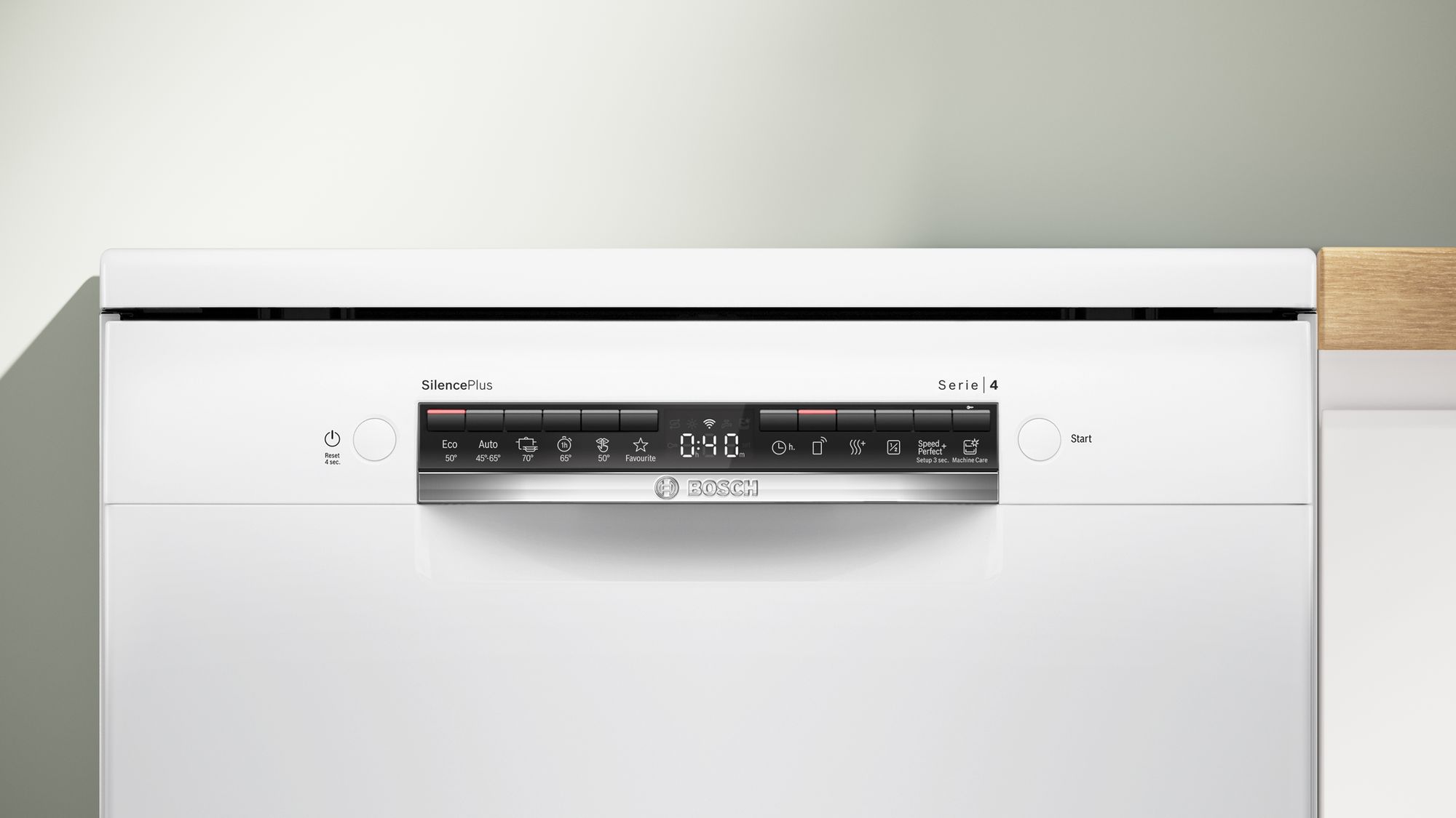 Lave-vaisselle pose libre Bosch Serie 4 SMS4HMW08E 60 cm 14 couverts 44 dB Home Connect - 4