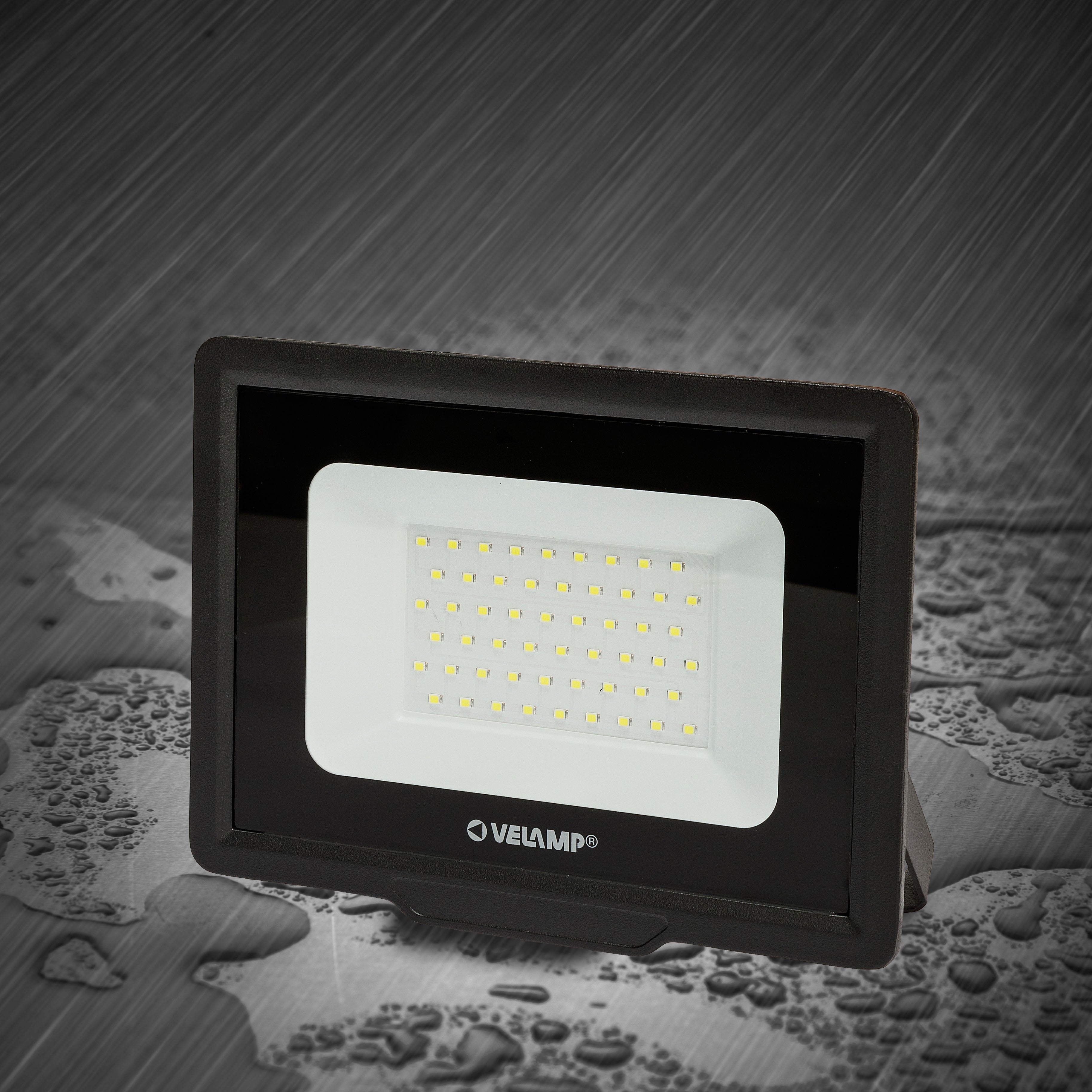 PADLIGHT5, projecteur LED SMD 50W IP65, noir 4000K - 7