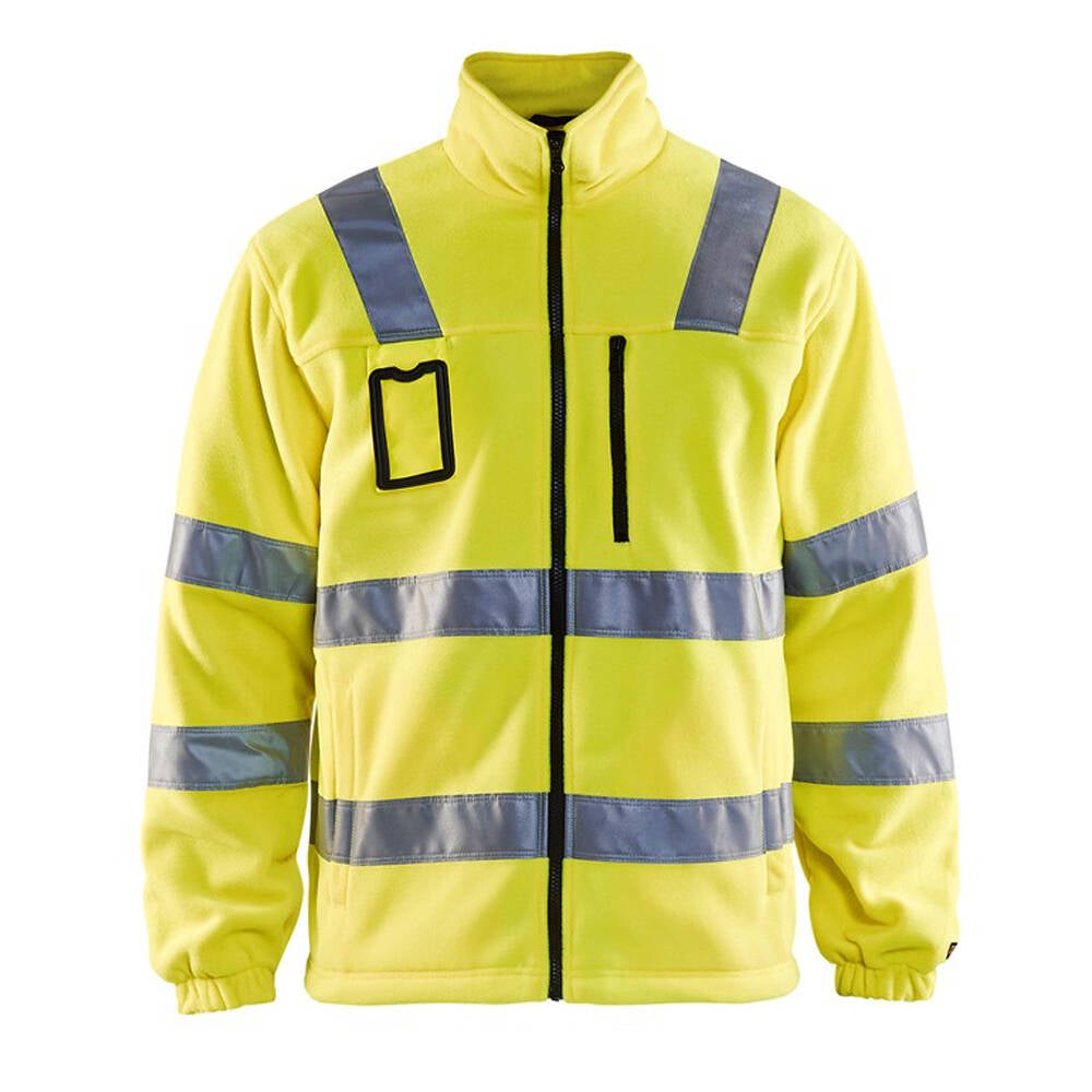 Veste Polaire De Travail Homme Veste Polaire Haute Visibilité Velilla 181 - Orange Fluorescent - Taille S - Certification EN ISO 20471 Vêtement Travail Bandes Réfléchissantes