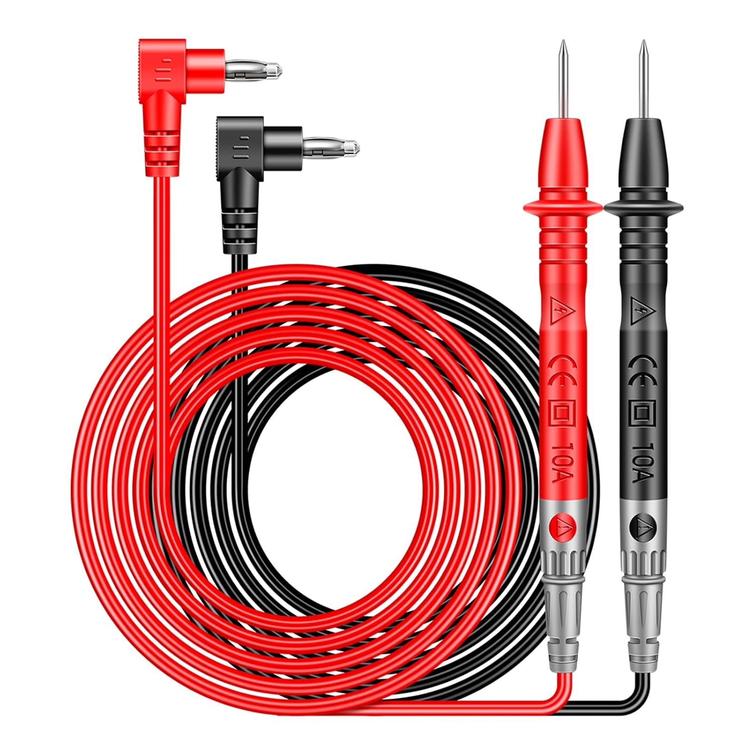Kit De 8 Fils De Test Pour Multimètre – Pinces Et Sondes Pour Mesures électriques