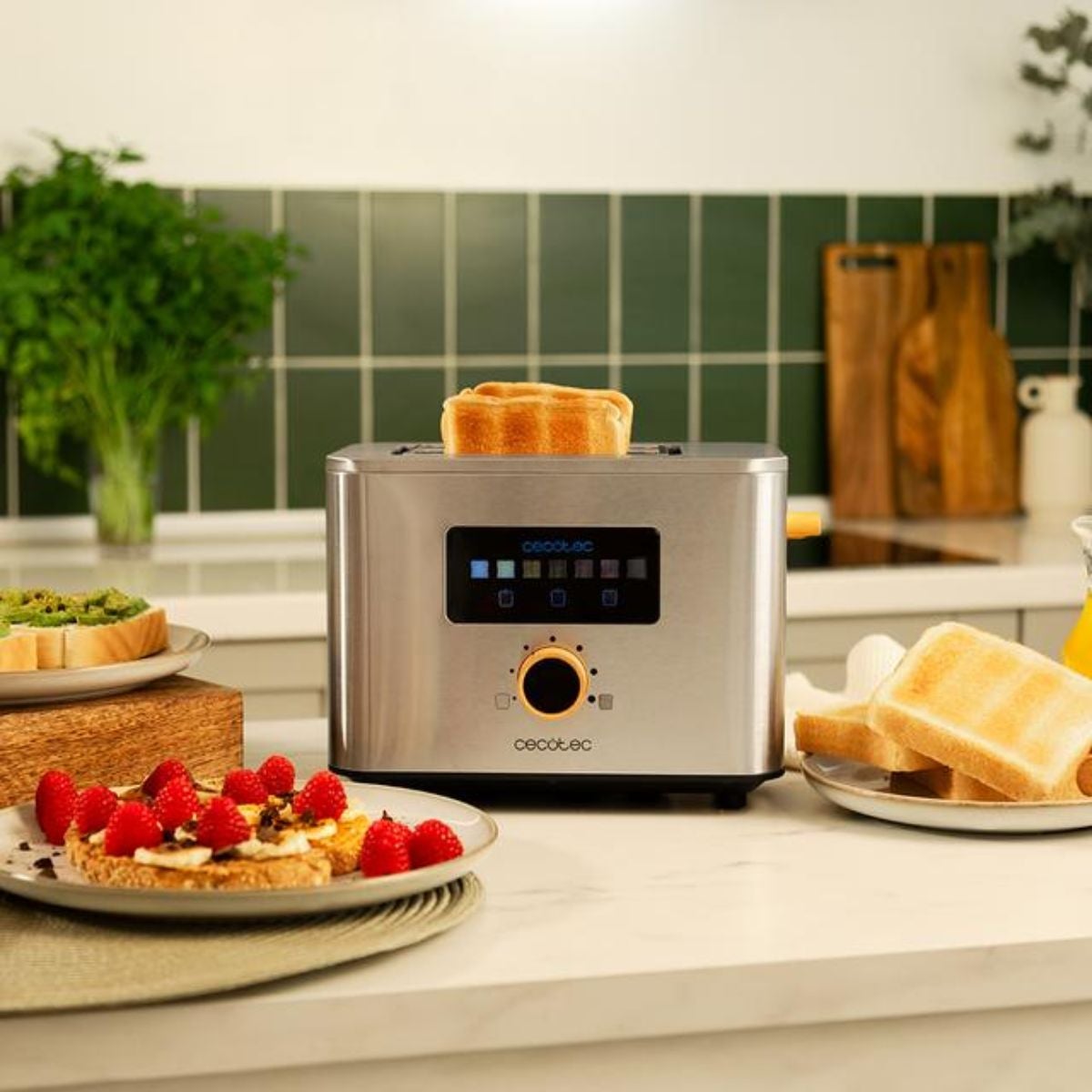 Grille-pain Cecotec Touch&Toast Double 950 W - 4