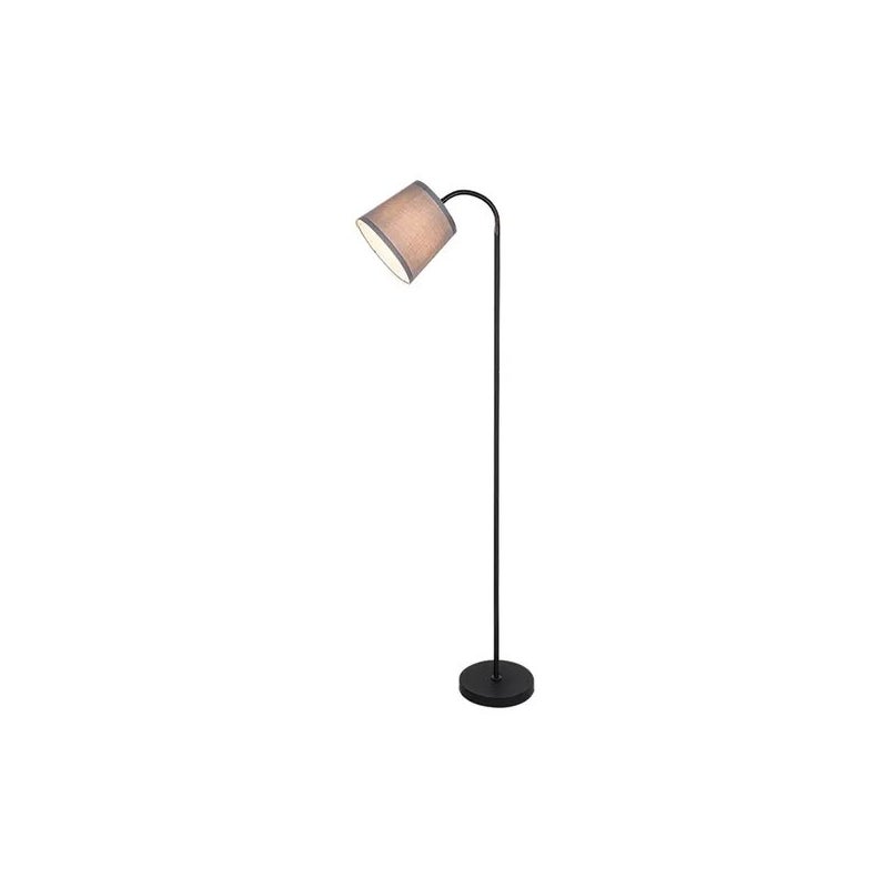 Lampa podłogowa stojąca Godric czarno-popielata 1xE27x25W wym: 141 x 20 x 20 cm metal Rabalux