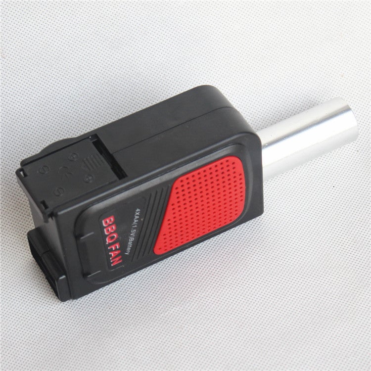 Ventilatore elettrico portatile per barbecue, per campeggio all'aperto, soffiatore d'aria per barbecue, accendifuoco rapido - 3