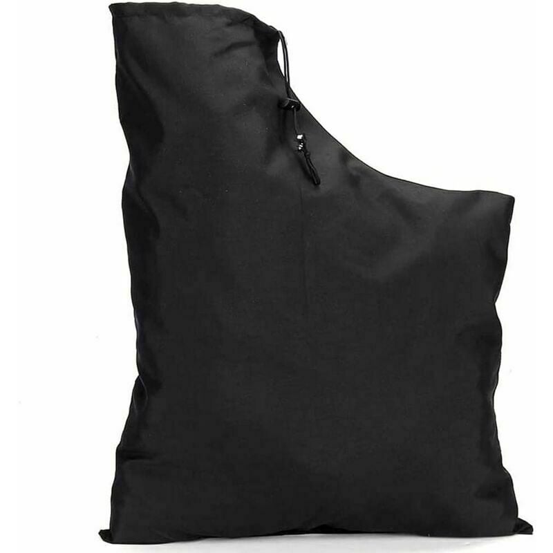 Sac d'aspirateur universel pour souffleur de feuilles de jardin, pelouse, cour, déchiqueteuse - Noir - 2