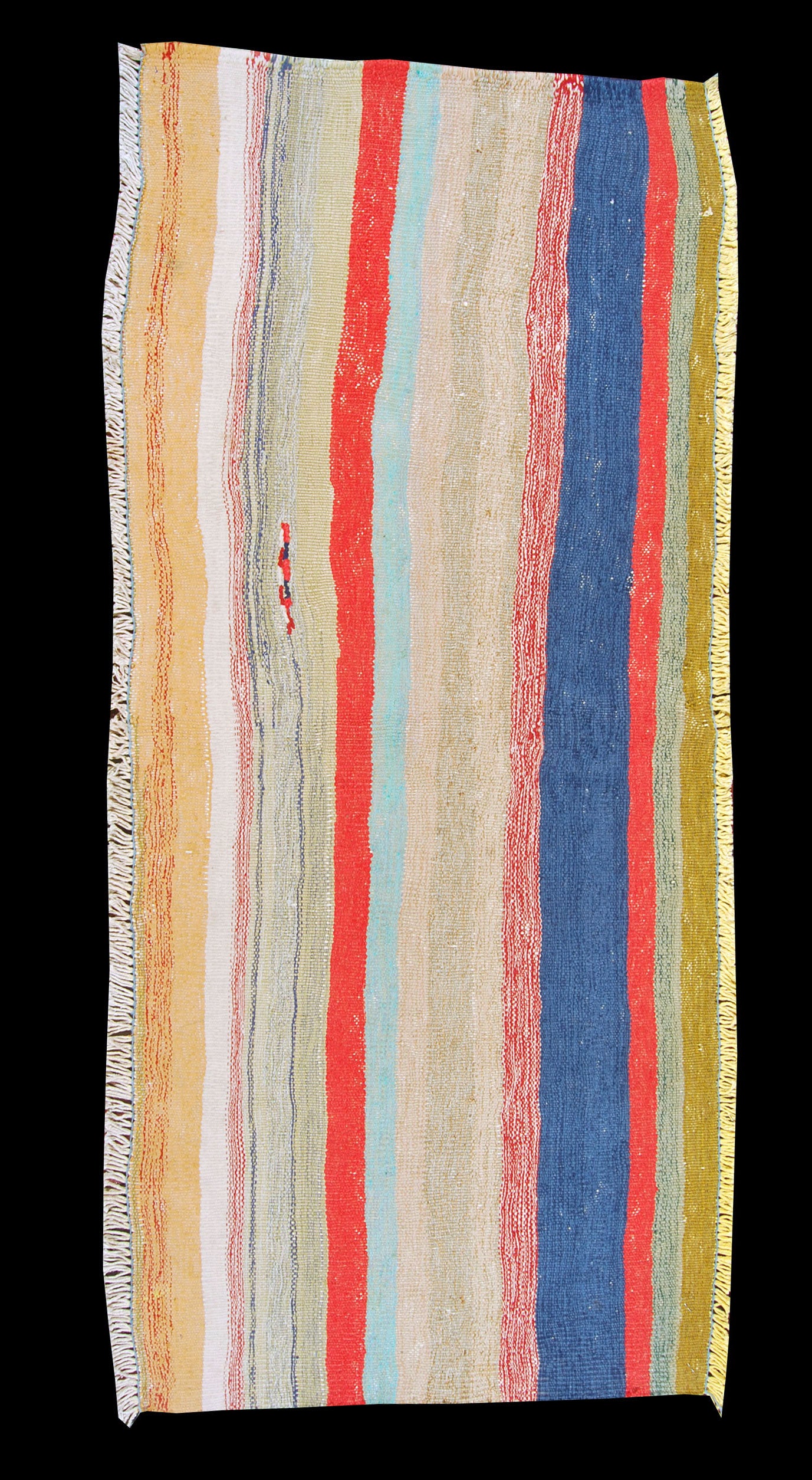 Oryginalny ręcznie tkany kilim/dywan z certyfikatem autentyczności 123x52 cm GALLERIAFARAH1970