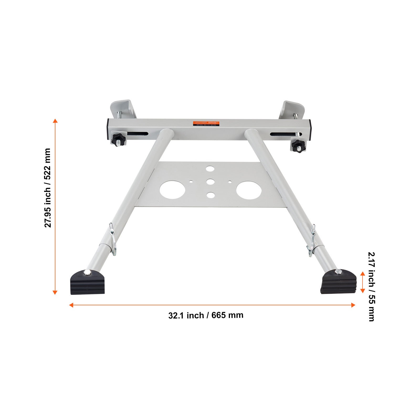 Stabilisateur d'échelle,SucceBuy pieds réglables,support d'échelle extensible,accessoires d'échelle murale robustes pour gouttière toit,convivial - 2