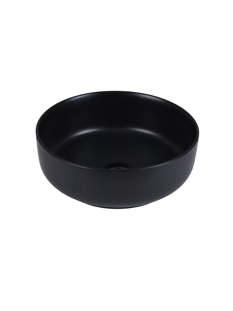 Umywalka nablatowa Uptrend SOFIA L czarny mat 1 szt.