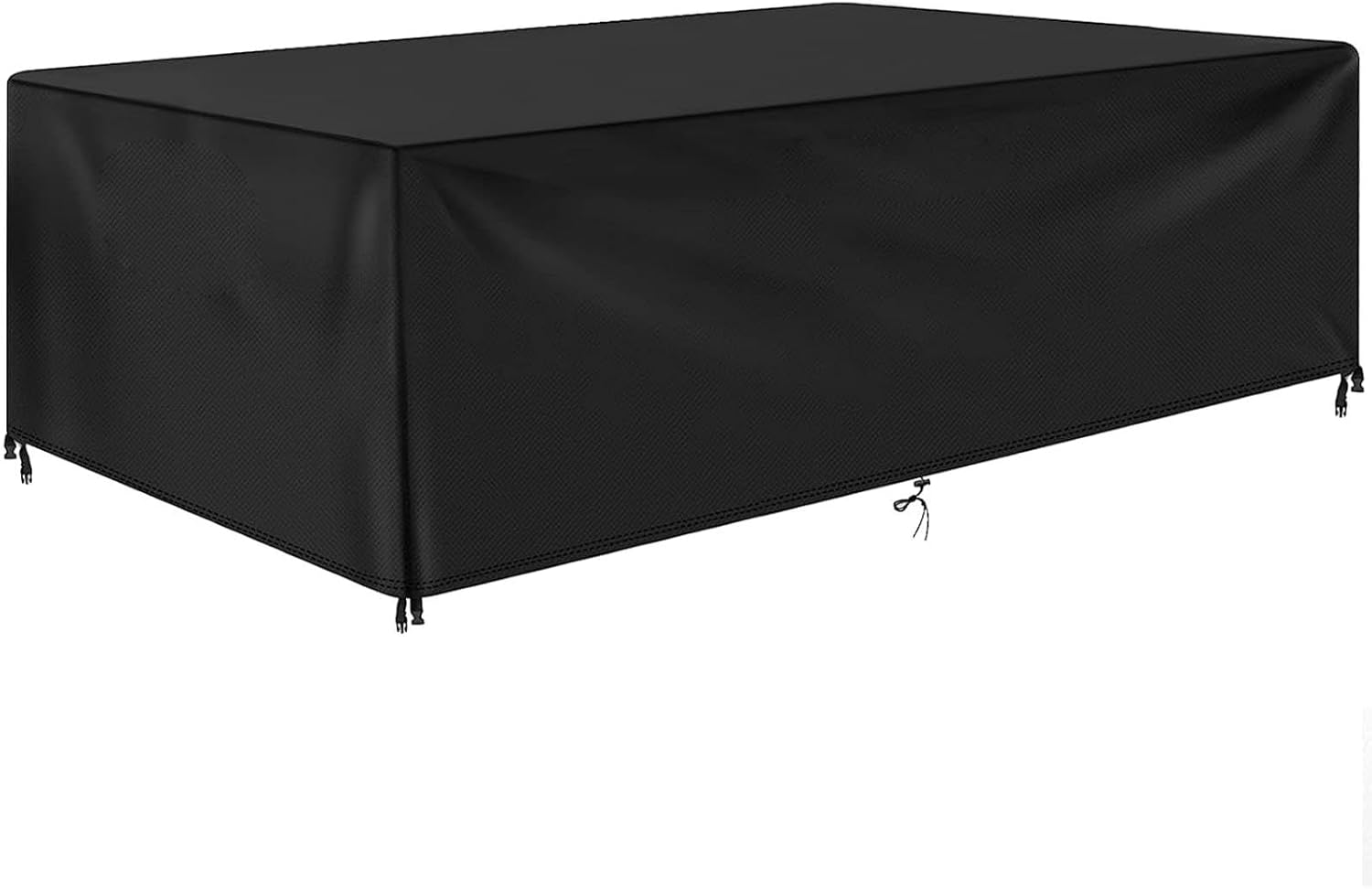 Housse Salon De Jardin 420D Oxford Noir Housse Table De Jardin Rectangulaire Protection Bache Table De Jardin 308x138x98cm 98795240