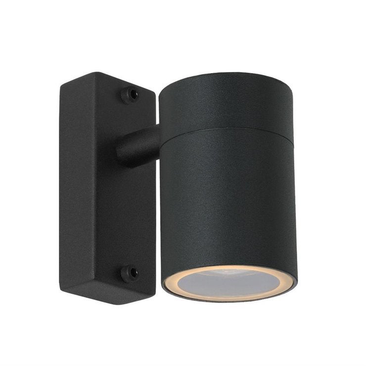 Kinkiet zewnętrzny ARNE-LED czarny 1xGU10x5W wym:11,7x6,3x12cm IP44 Lucide