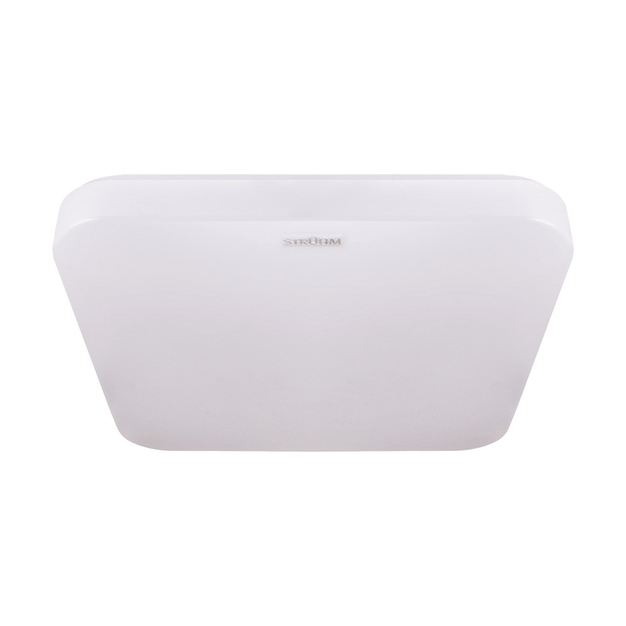 Plafon Urania kwadratowy biały LED 18W 4000K 1350lm wym: 6 x 28 cm IP44 tworzywo sztuczne Struhm