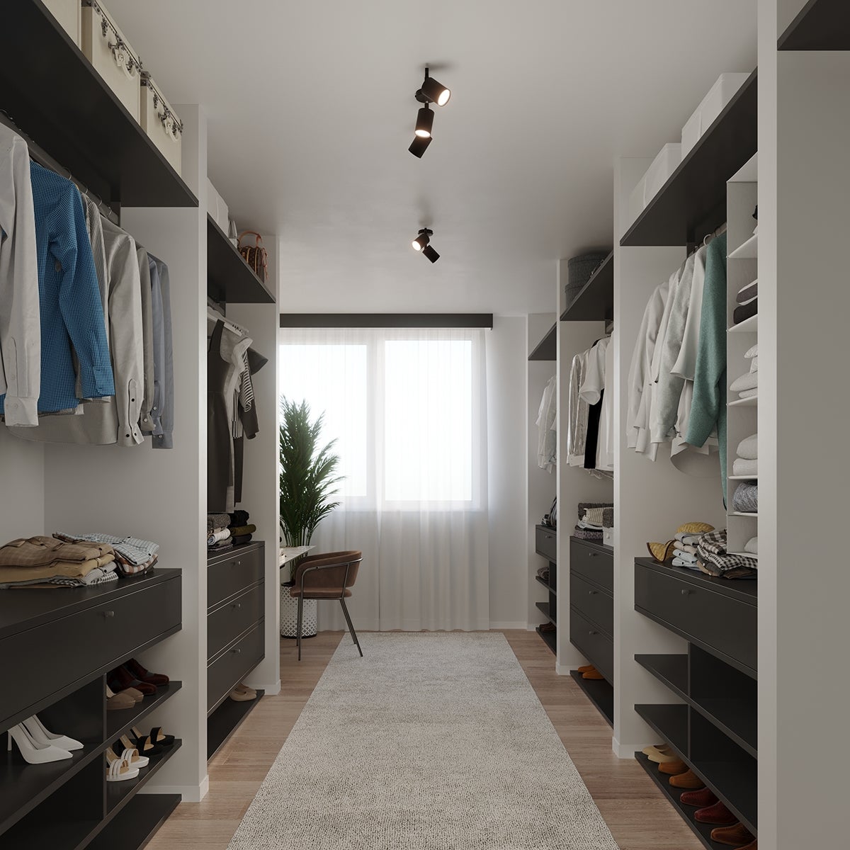 Kinkiet ścienny Lemmi czarny-chromowany 1xGU10x40W wym: 18,5 x 8 x 8 cm metal IP20 Sollux Lighting - 6