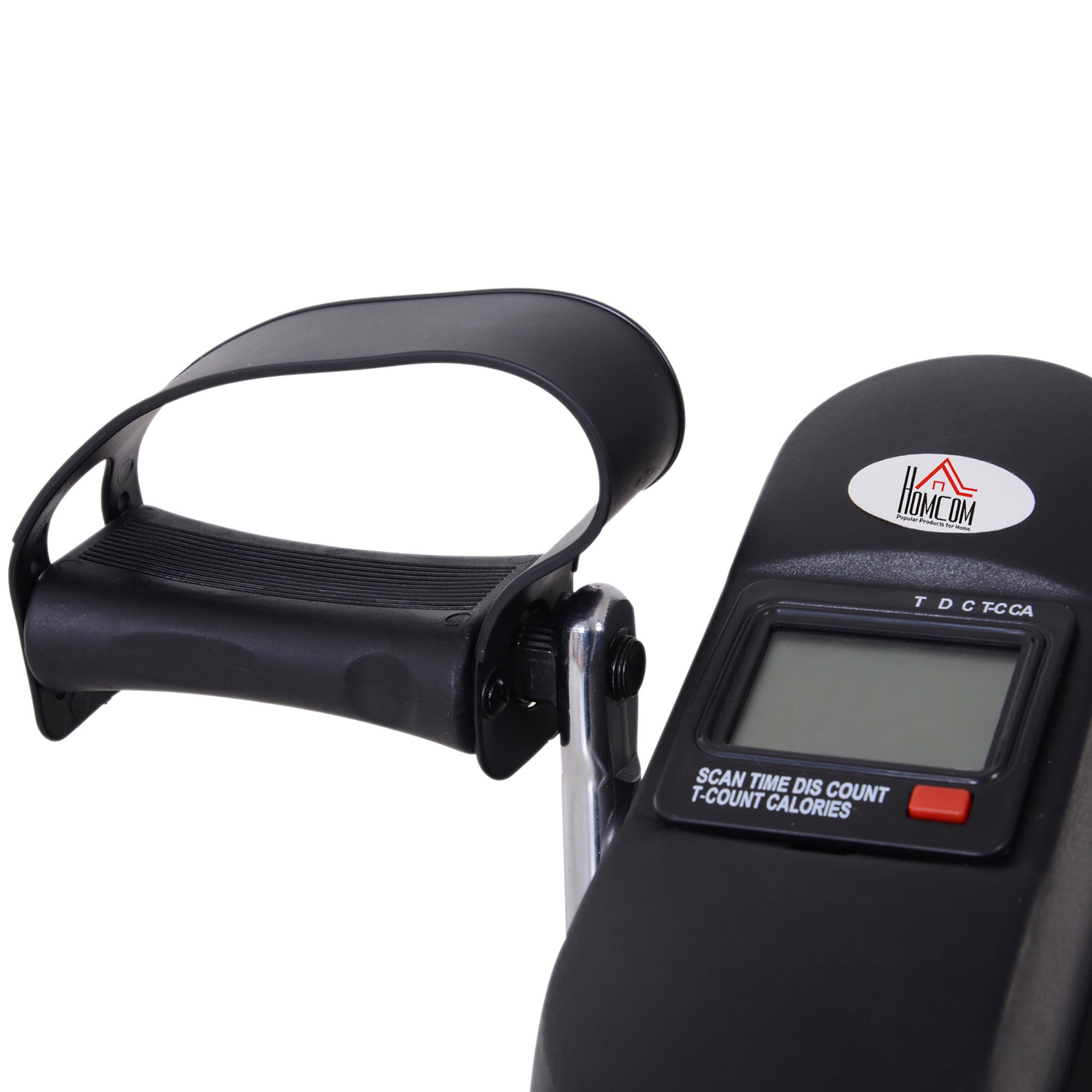 HOMCOM Mini Bicicleta Estática Aparelho de Exercício Braços e Pernas Resistência ajustável com Tela LCD - 5