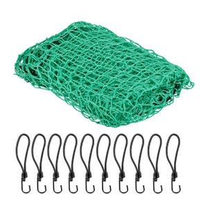 Filet De Remorque KESSER 2x3 M, Mailles Fines 45x45 Mm - Avec Corde De Serrage, Renfort Bord 8 Mm, Résistant Aux UV Et Au Gel