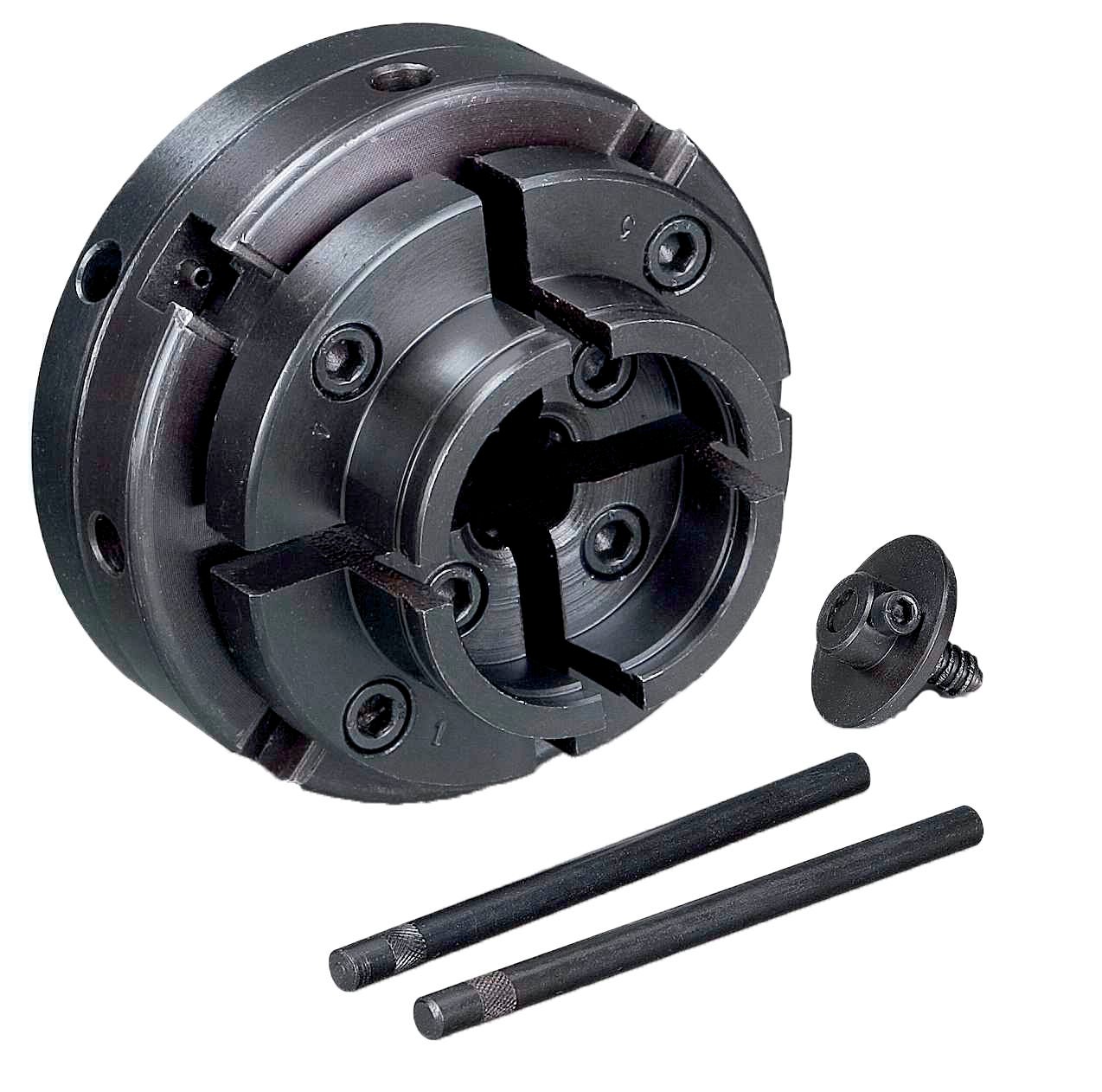 Pack tour à bois 200x305mm + mandrin 4 mors 100 mm + jeu 8 burins + mandrin à couronne + arbre Holzstar DB305 VARIO PACK - 3