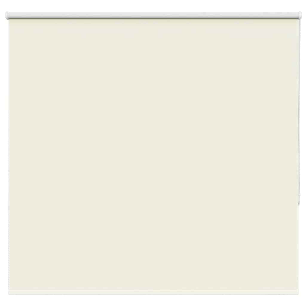 Roleta zaciemniająca Off White 150x150 cm Szerokość tkaniny vidaXL