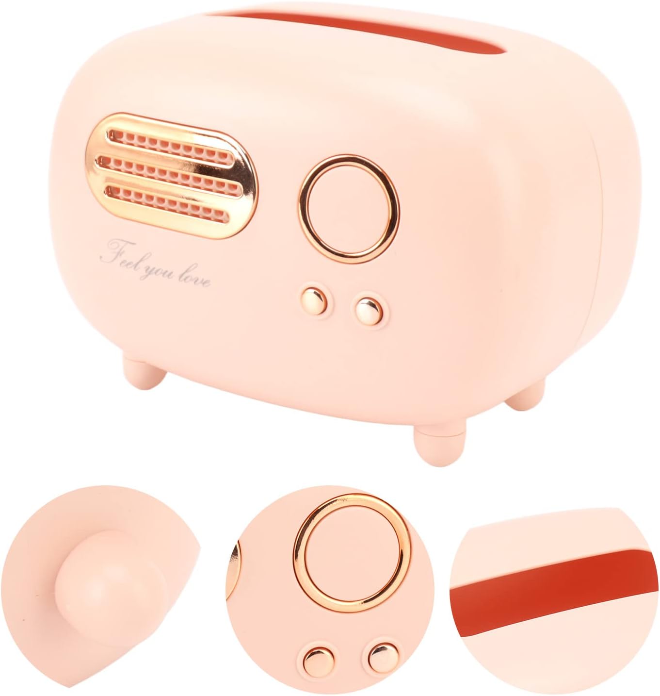 Boîte à Mouchoirs Vintage et Caméra Espion HD 1080P WiFi Boîte à Mouchoirs Vintage et Caméra Espion HD 1080P WiFi