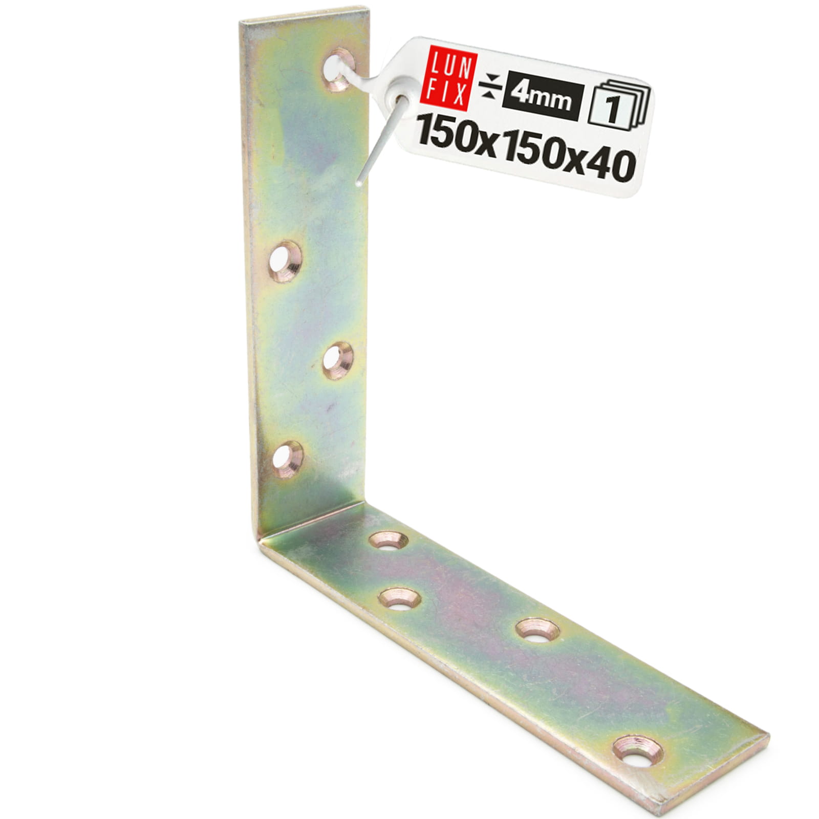 Kątownik ciesielski do belki 150x150x40x4 1szt.