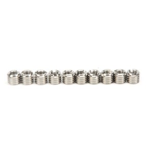 Dadi Zigrinati M10 In Acciaio Inox - 4 Pezzi, 10x16 Mm, Per Distanziatori E Fissaggi - Foto 11