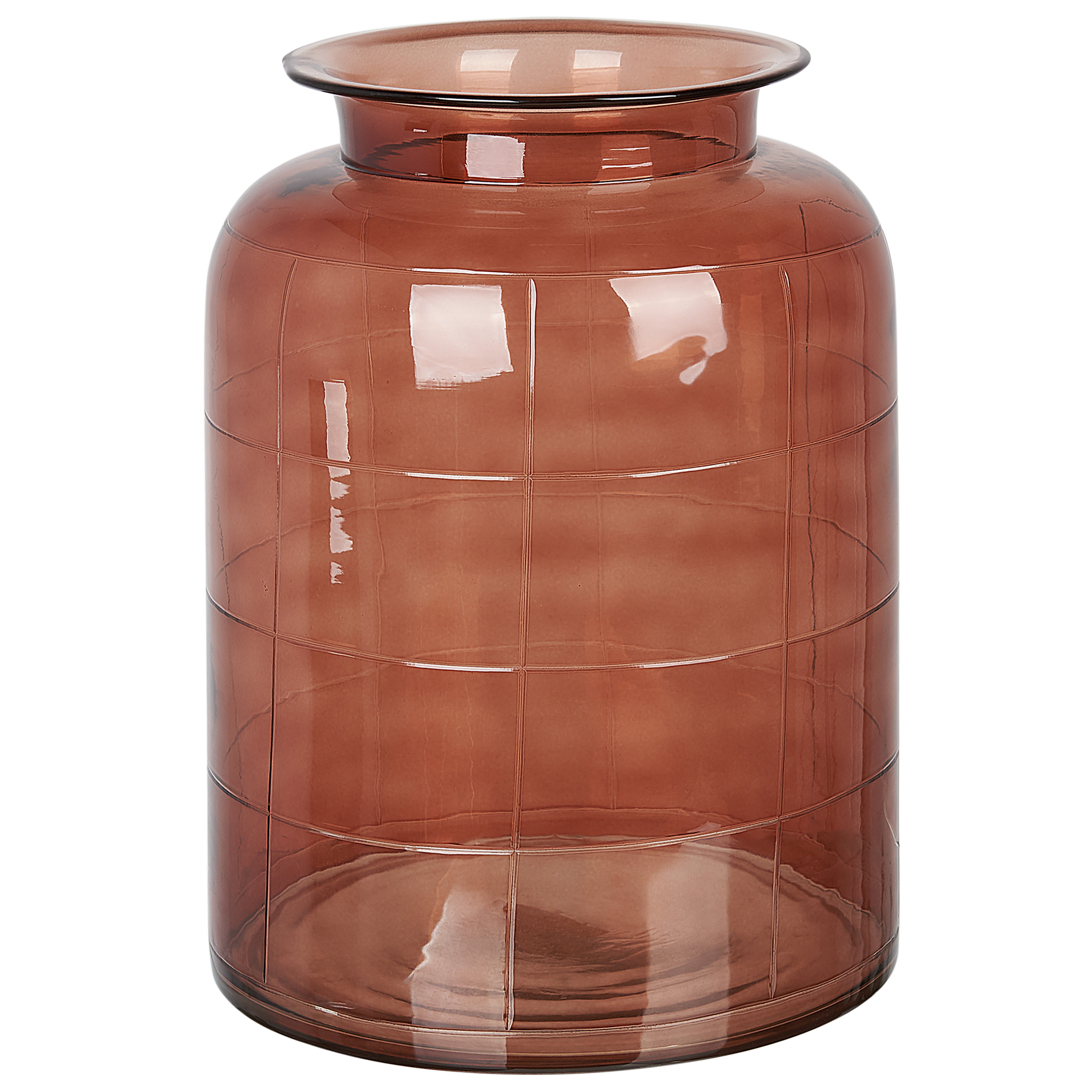 ATMOSPHERA CREATEUR D'INTERIEUR - Vaso Lungo Uly In Vetro Riciclato H80cm Ambra