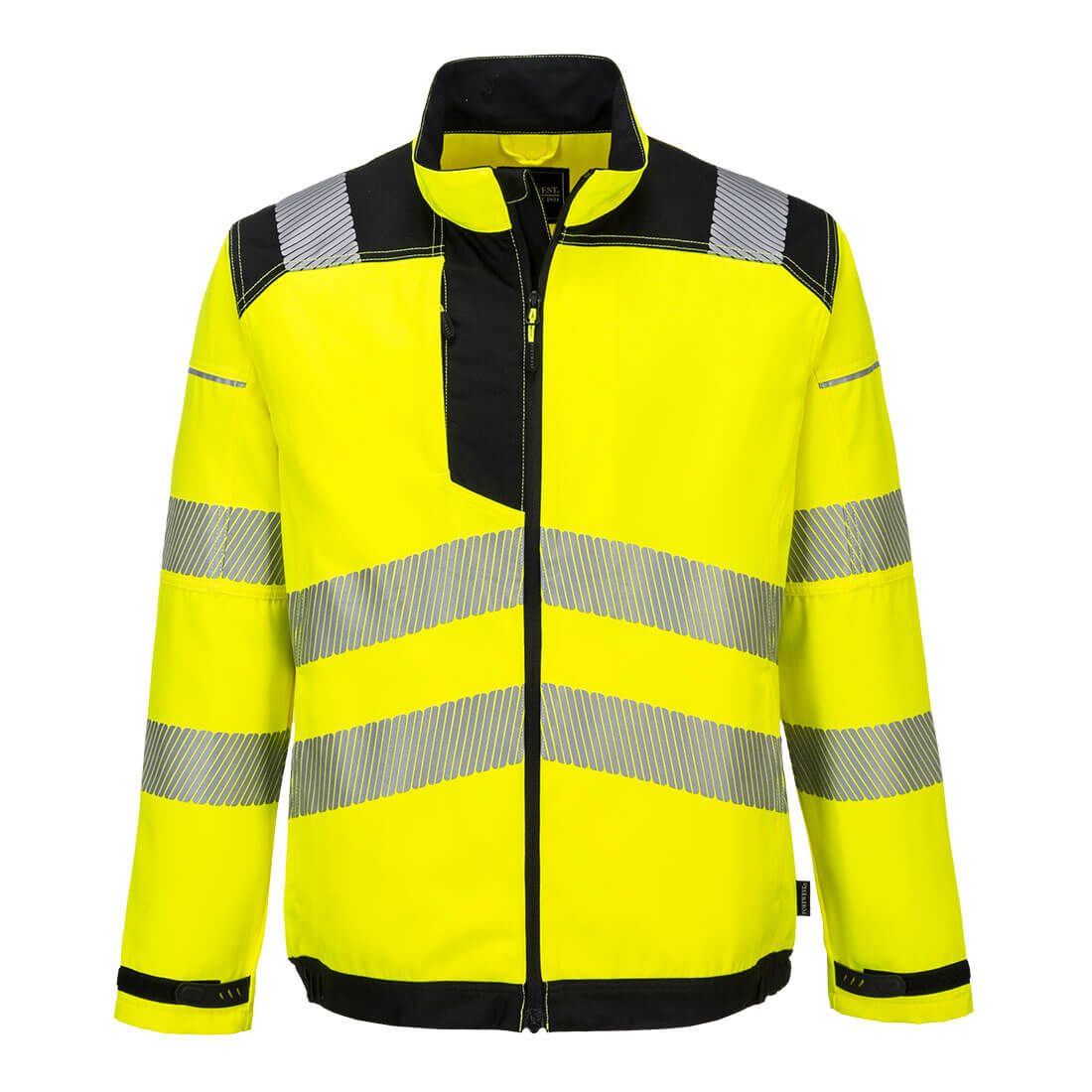 Portwest - Veste de travail design contemporain PW3 haute visibilité classe 3 - Jaune / Bleu Marine - XL - 4