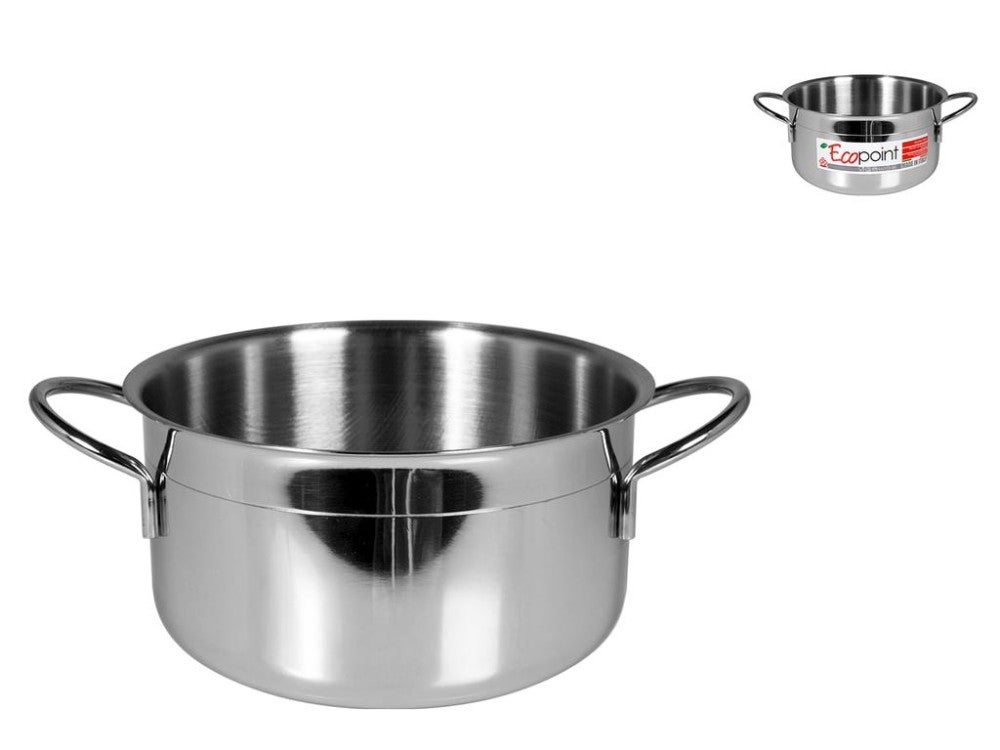 Grande Casserole En Cuivre étamé – 30 Cm – Pentola – 2 Poignées – Neuve