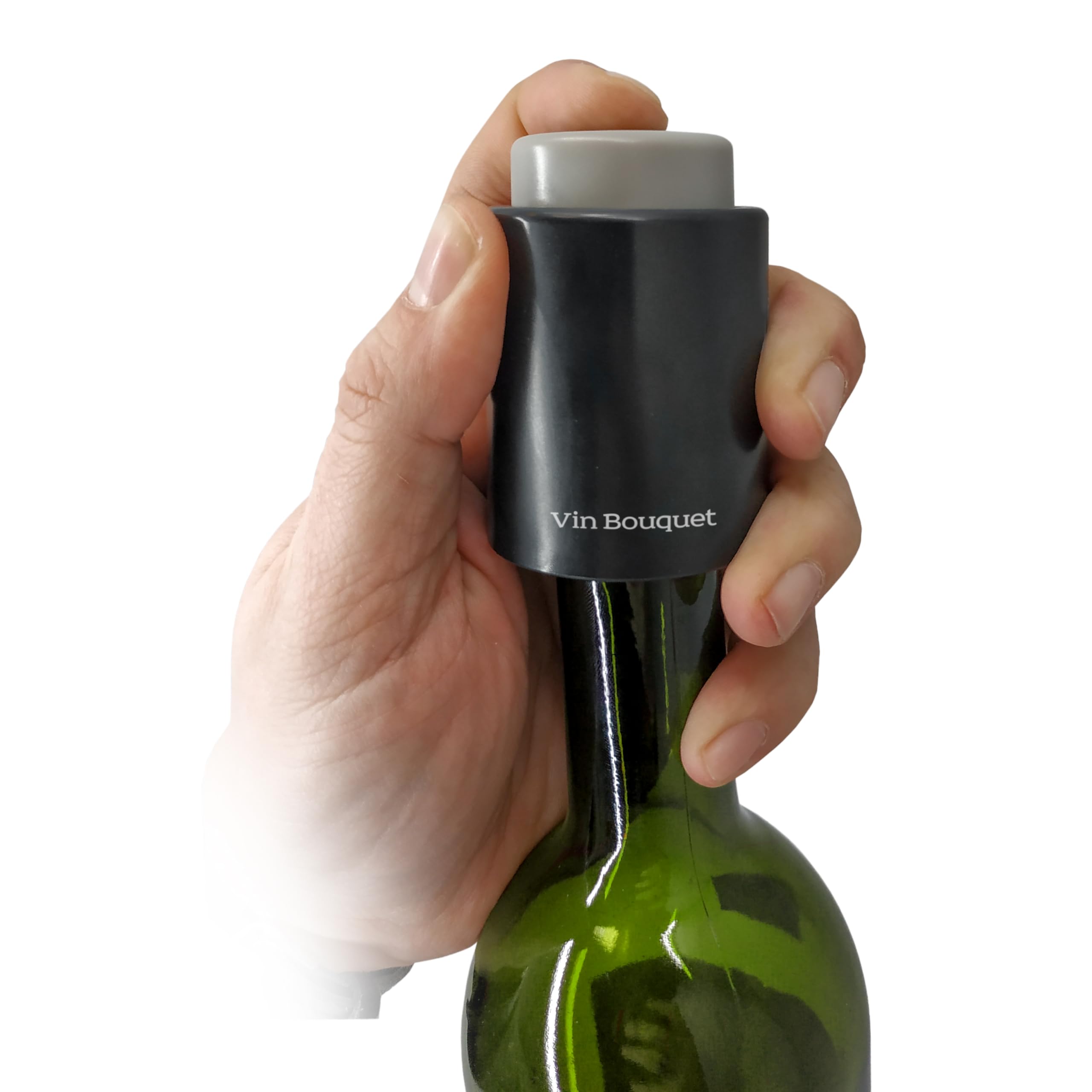 Vin Bouquet Fit 003 - Tappo per Vino con Pompa a Vuoto - 3