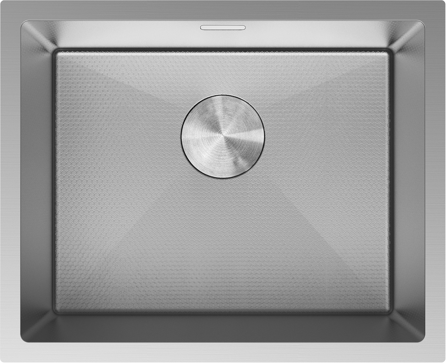Mexen Trixo zlewozmywak stalowy 1-komorowy 540 x 440 mm, inox HC - 6414541000-01HC