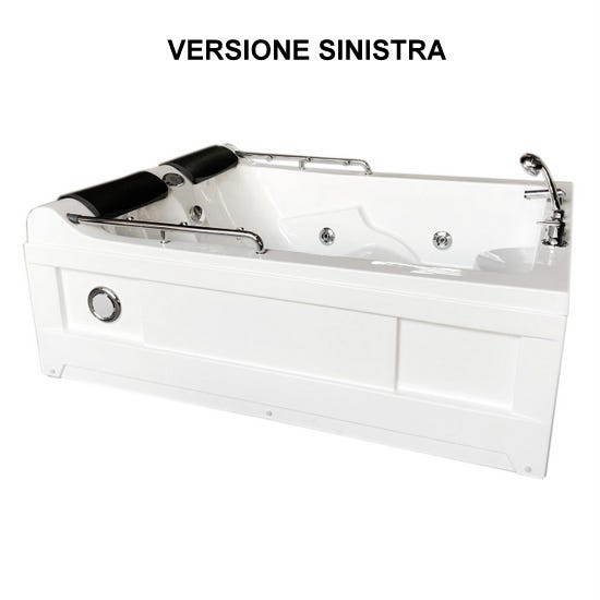 Vasca Idromassaggio BagnoItalia 150x150cm - 14 Idrogetti, Cromoterapia - Foto 7