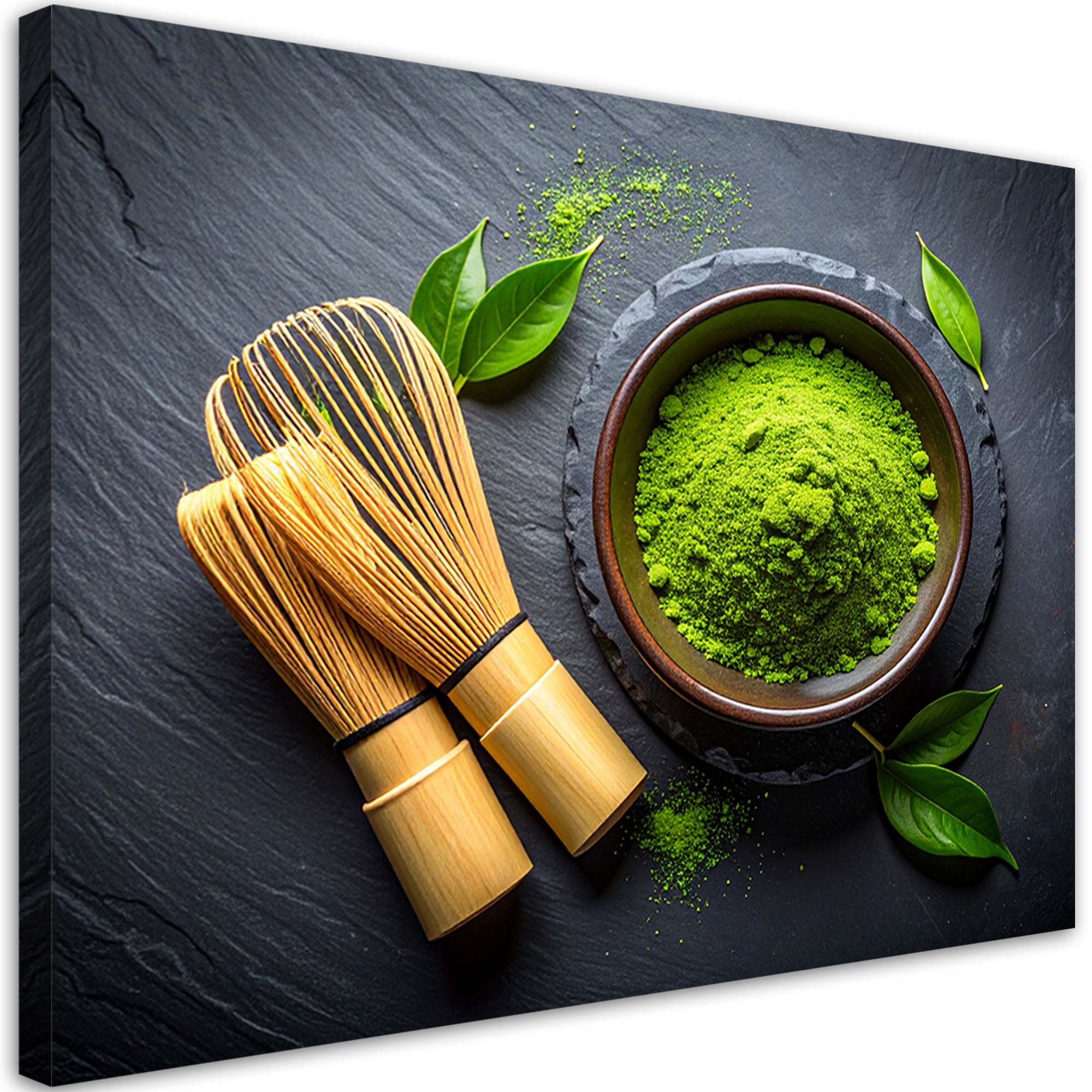 Obraz do kuchni restauracji, Matcha Herbata 60x40