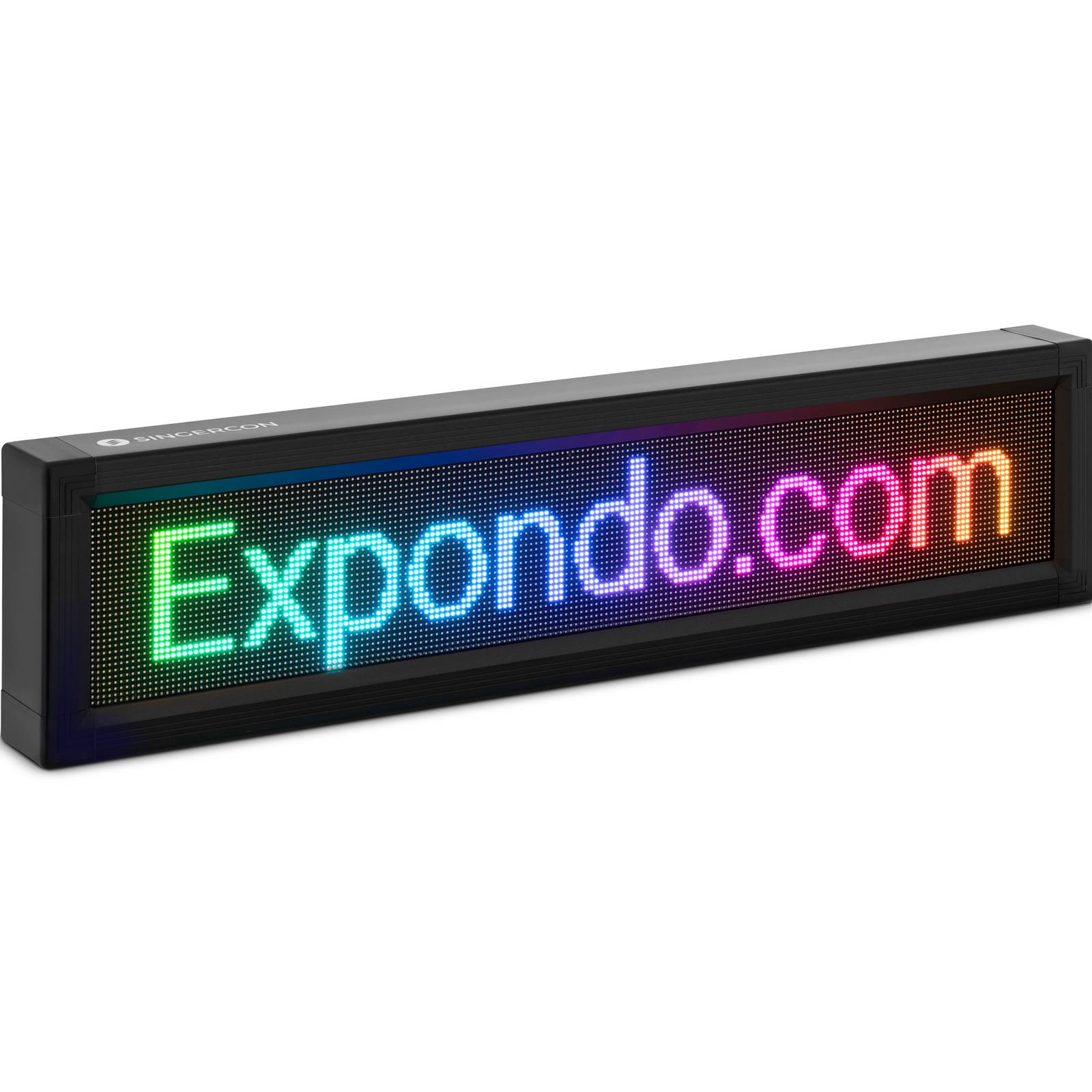 Letrero LED - 192 x 32 LED de colores - 96 x 15 cm - programable con ...