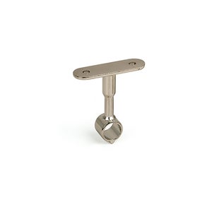 Raccord De Tube Pour Tringle Placard - Connecteur En Alliage Aluminium, Argenté, 9.5x2.3x2.3 Cm, Assemblage étagère
