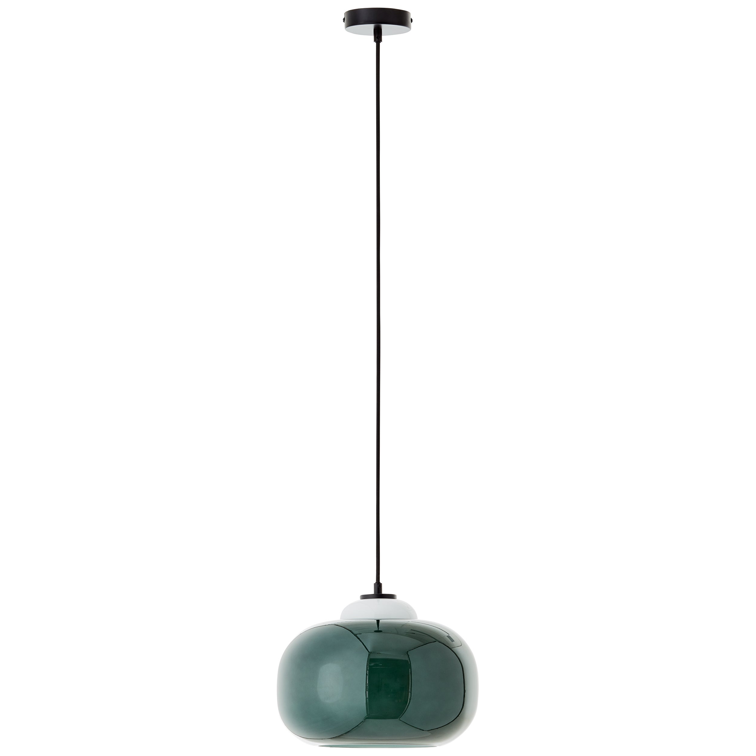 Brilliant Suspension Blop 30cm zielone szkło/metal 1x A60, E27, 60 W, pasuje do zwykłej żarówki (brak w zestawie) - 2