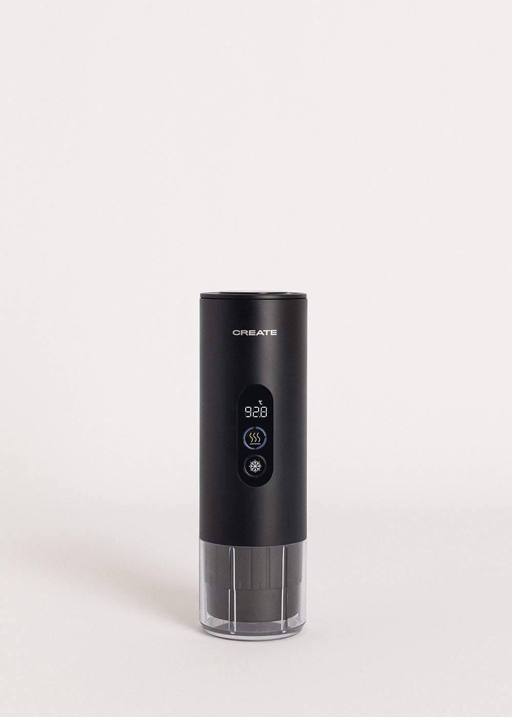 CREATE - THERA MOVE - Cafetière espresso portable 15 bars pour capsules et café moulu- Noir - 8